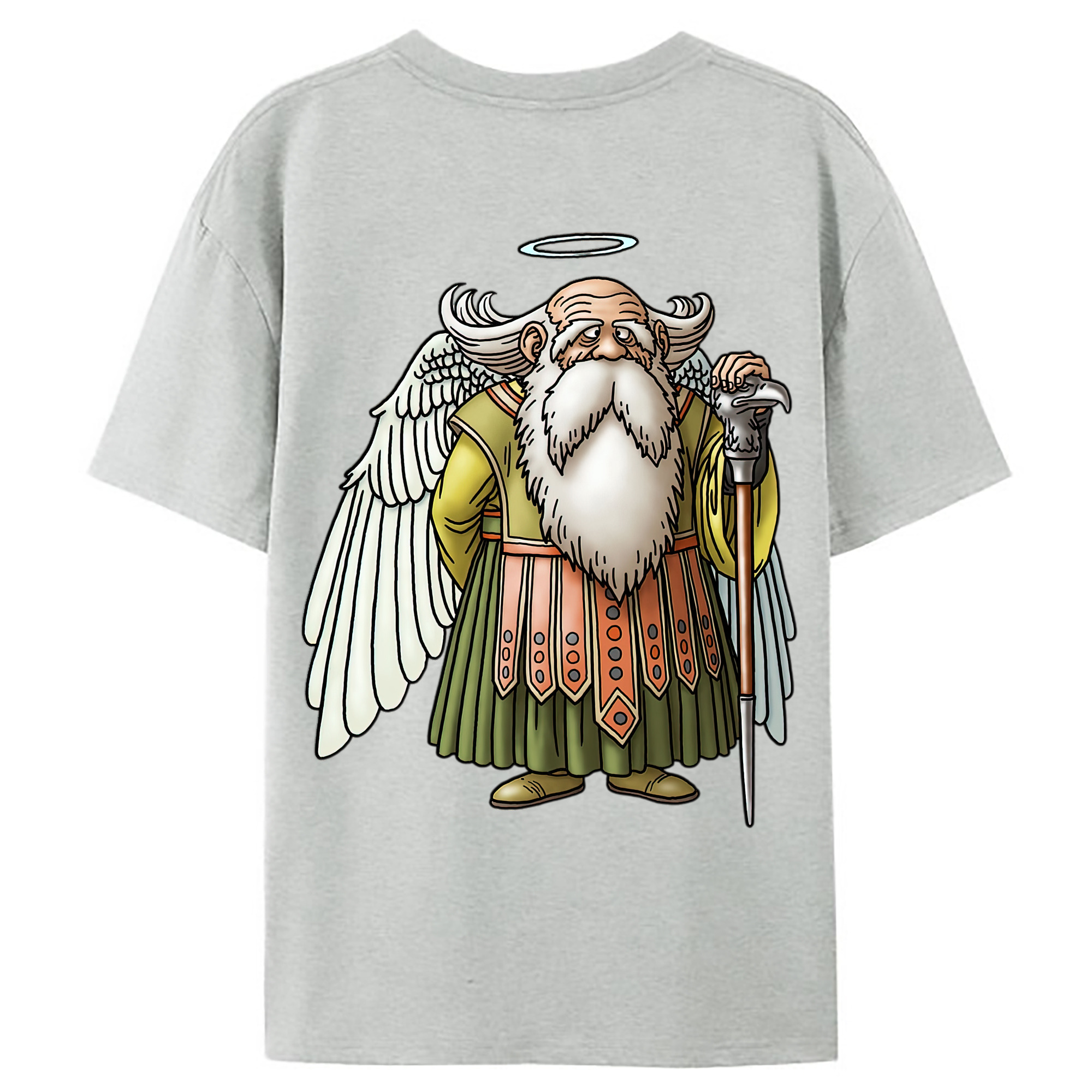 （画像用） ドラゴンクエスト Doragon Kuesuto Dragon Quest レディース半袖Tシャツ(バックプリント)