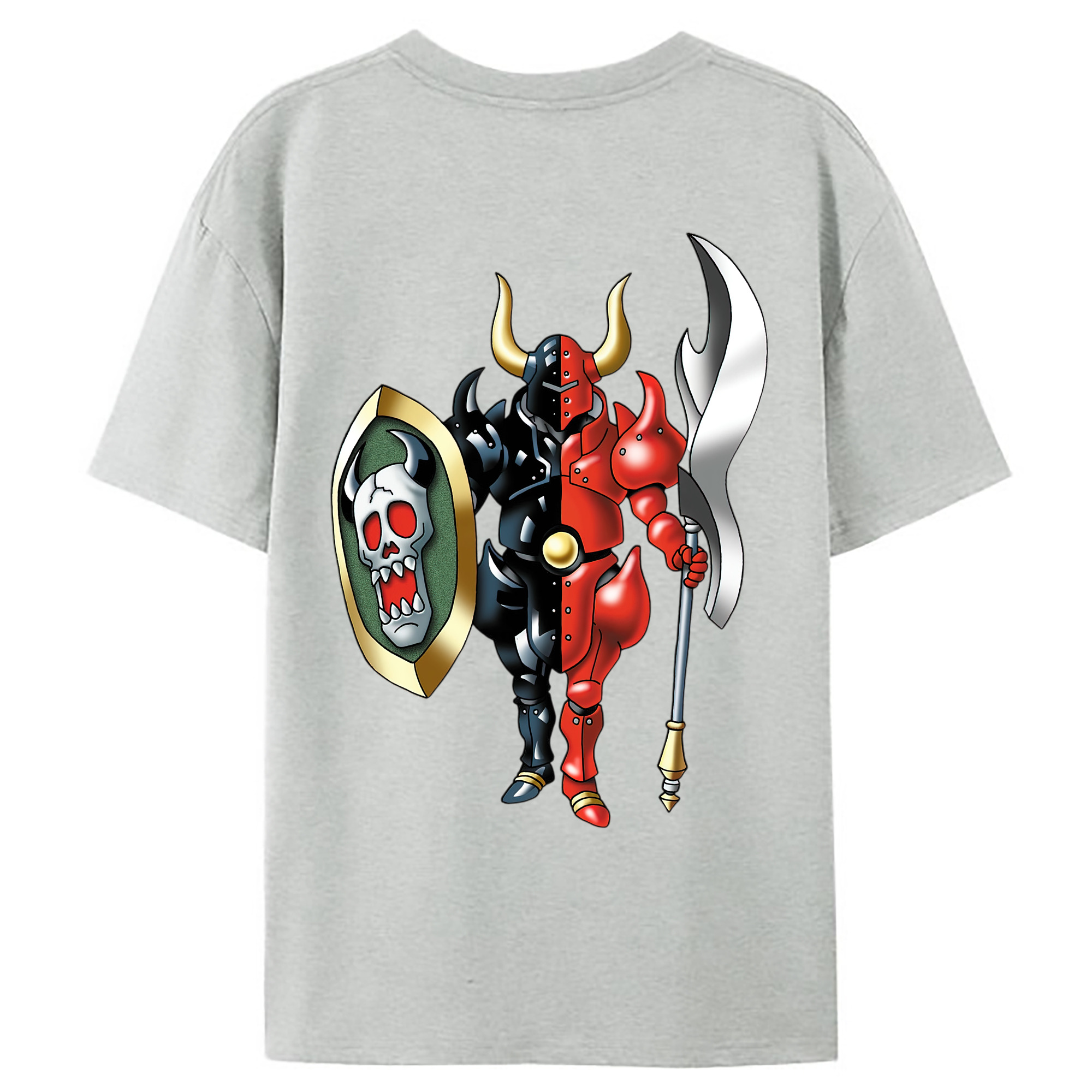 （画像用） ドラゴンクエスト Doragon Kuesuto Dragon Quest レディース半袖Tシャツ(バックプリント)