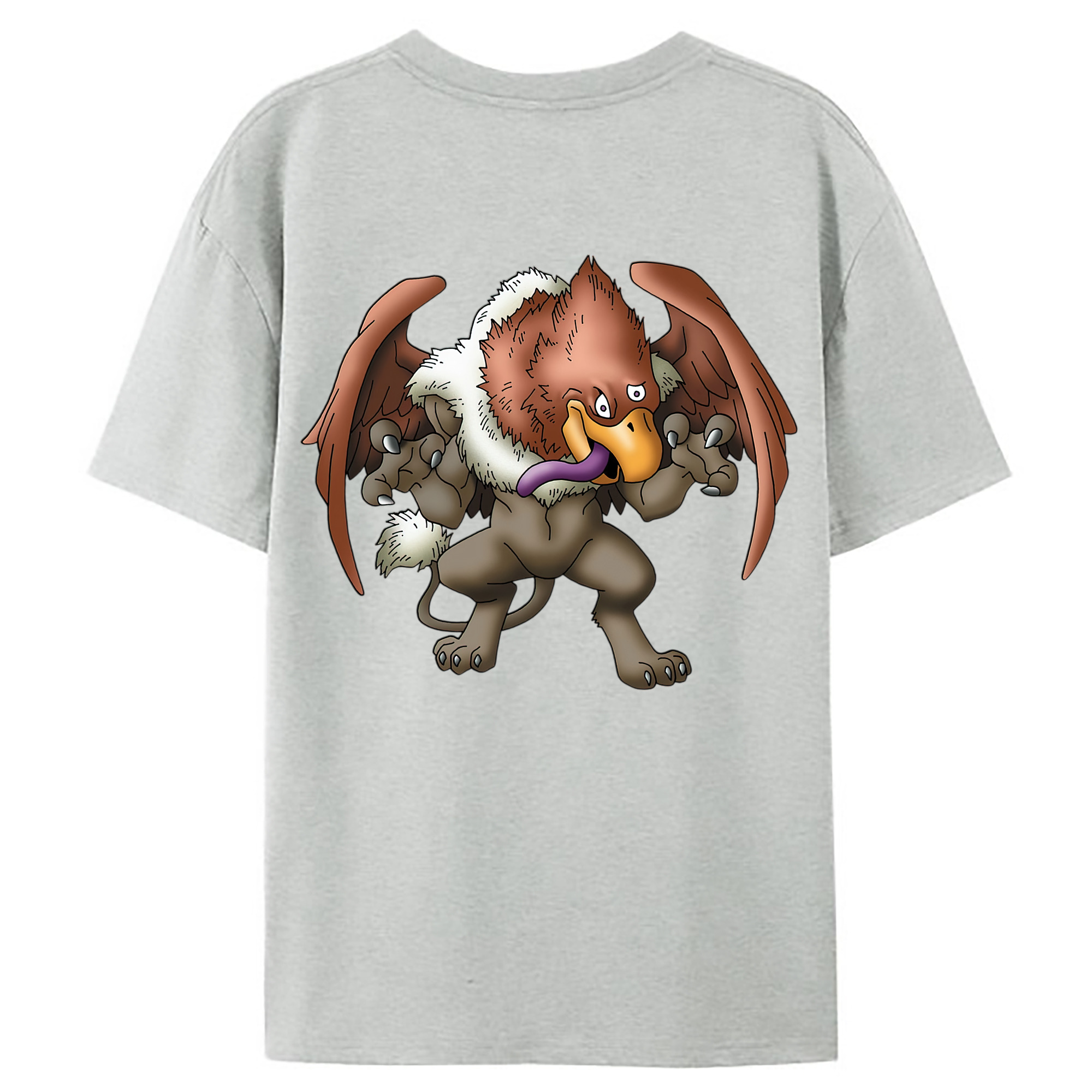 （画像用） ドラゴンクエスト Doragon Kuesuto Dragon Quest レディース半袖Tシャツ(バックプリント)
