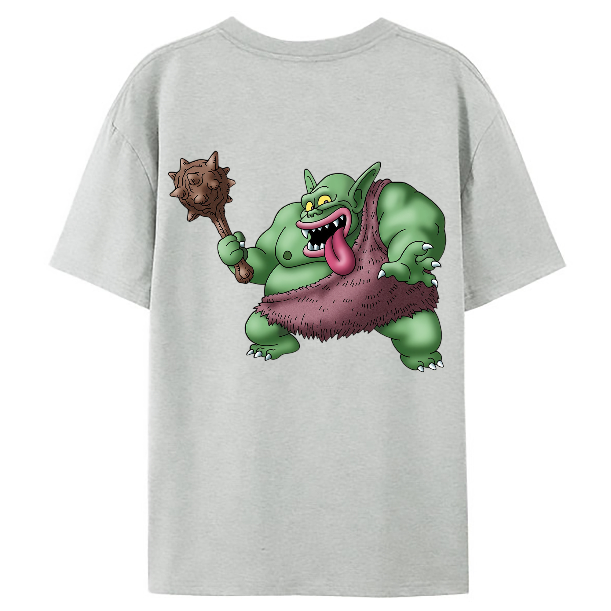 （画像用） ドラゴンクエスト Doragon Kuesuto Dragon Quest レディース半袖Tシャツ(バックプリント)