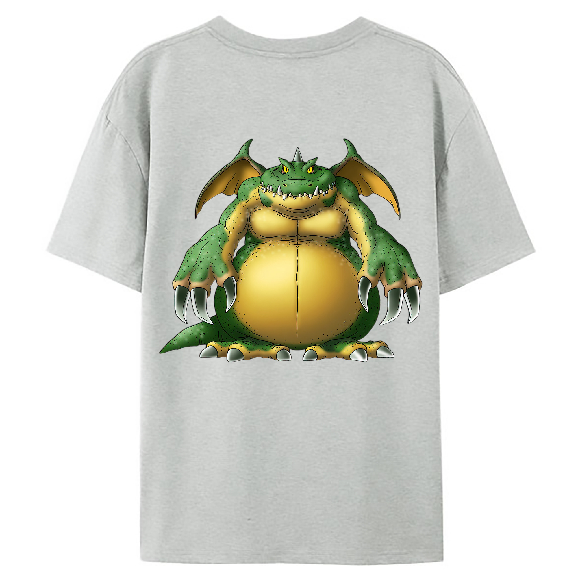 （画像用） ドラゴンクエスト Doragon Kuesuto Dragon Quest レディース半袖Tシャツ(バックプリント)