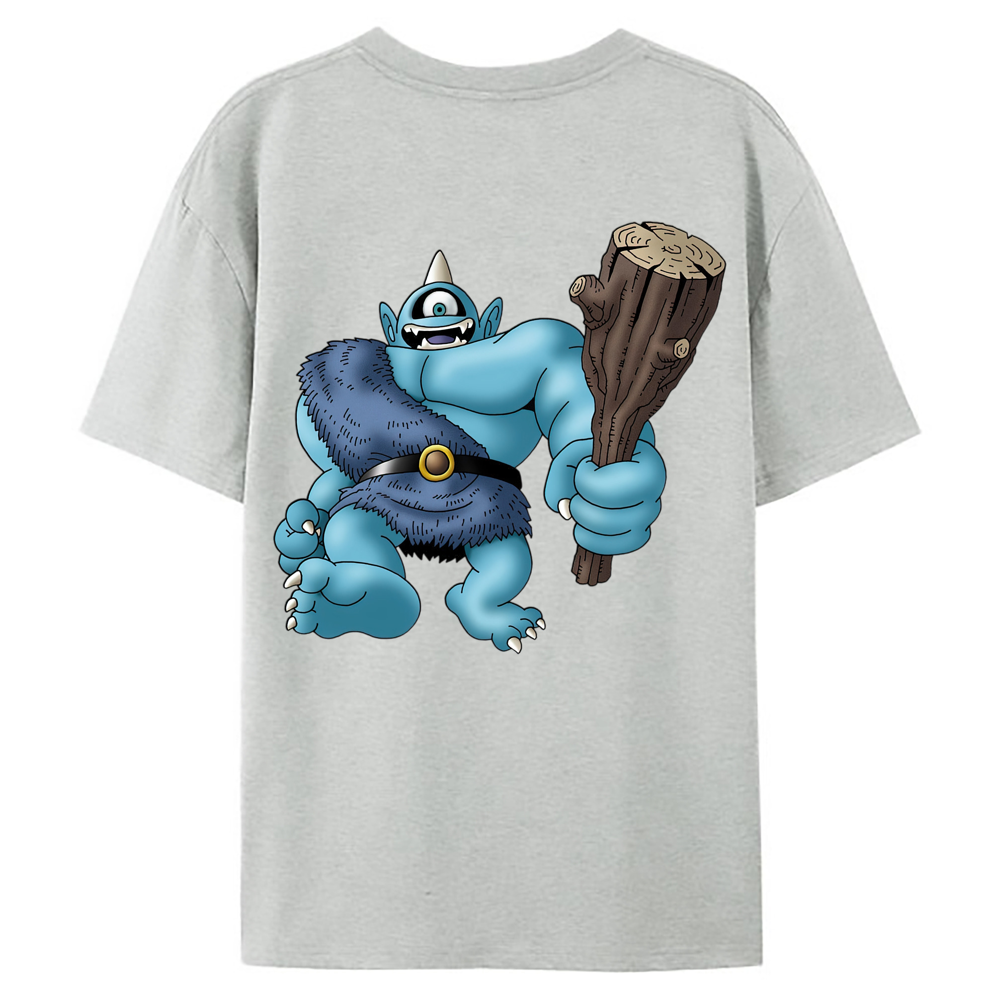 （画像用） ドラゴンクエスト Doragon Kuesuto Dragon Quest レディース半袖Tシャツ(バックプリント)