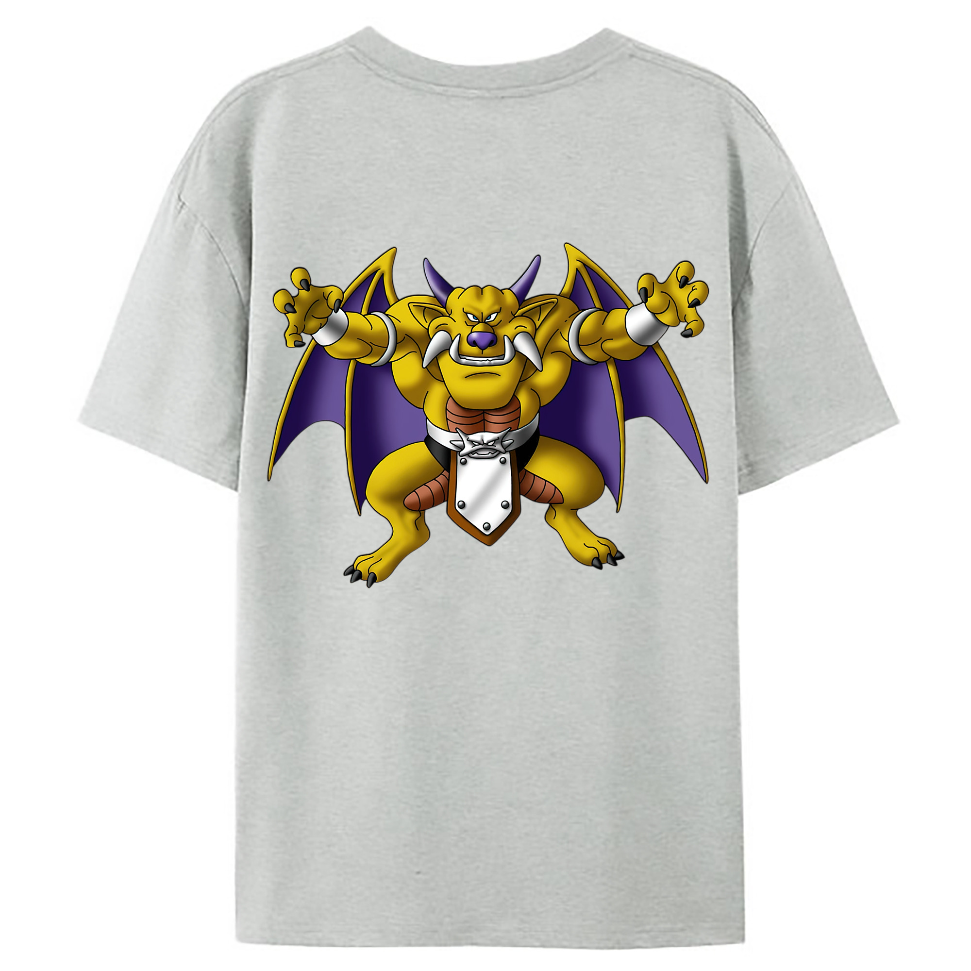 （画像用） ドラゴンクエスト Doragon Kuesuto Dragon Quest レディース半袖Tシャツ(バックプリント)