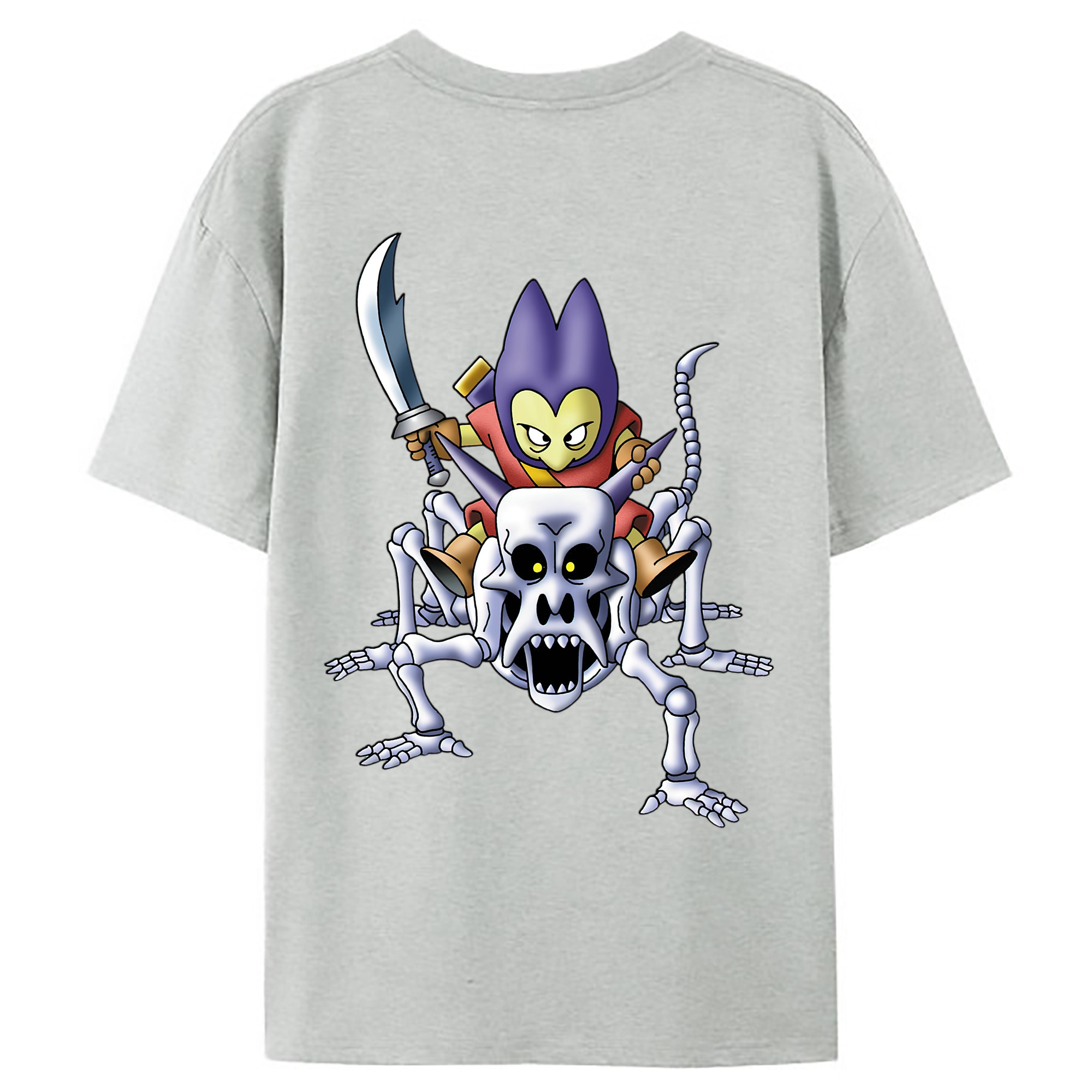 （画像用） ドラゴンクエスト Doragon Kuesuto Dragon Quest レディース半袖Tシャツ(バックプリント)
