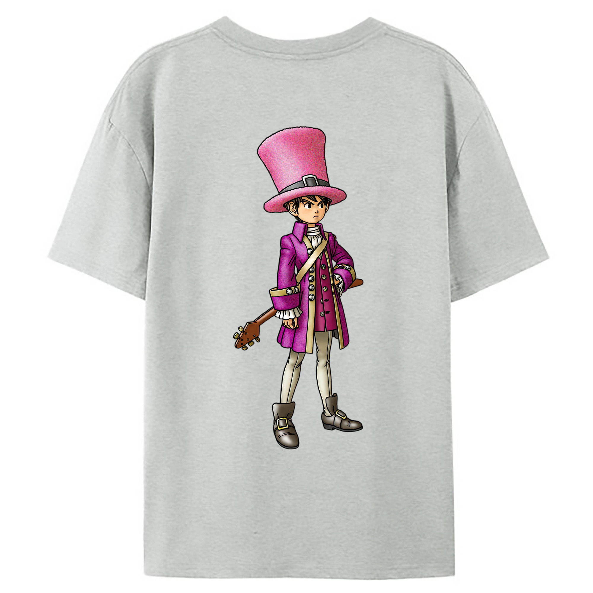 （画像用） ドラゴンクエスト Doragon Kuesuto Dragon Quest レディース半袖Tシャツ(バックプリント)