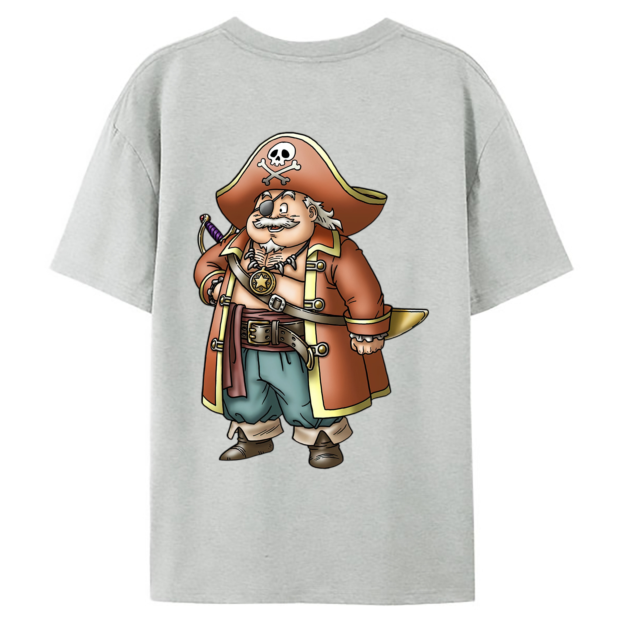 （画像用） ドラゴンクエスト Doragon Kuesuto Dragon Quest レディース半袖Tシャツ(バックプリント)