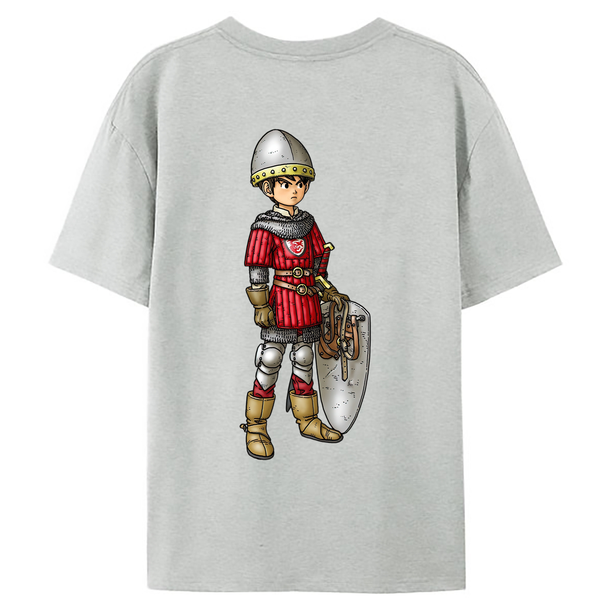 （画像用） ドラゴンクエスト Doragon Kuesuto Dragon Quest レディース半袖Tシャツ(バックプリント)