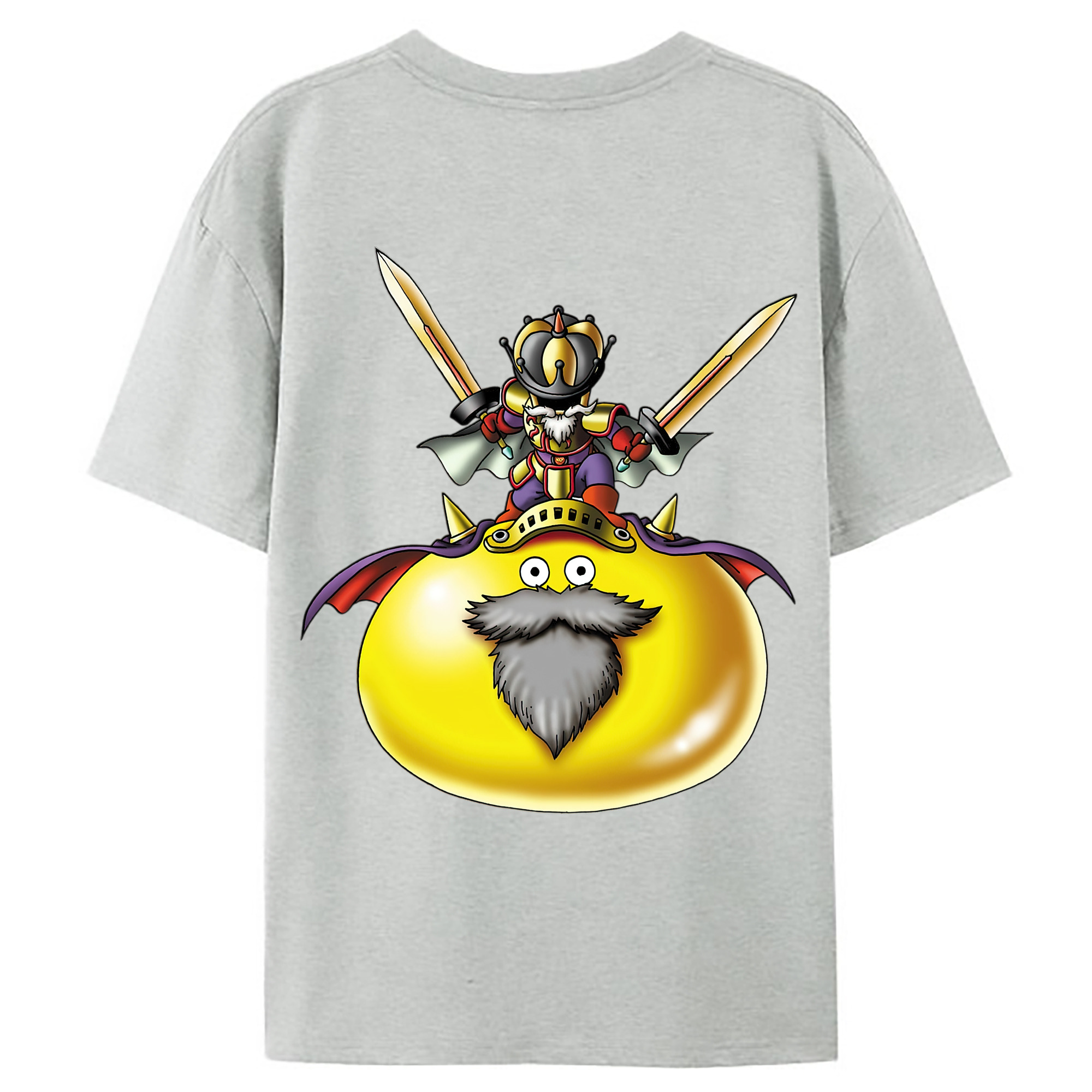 （画像用） ドラゴンクエスト Doragon Kuesuto Dragon Quest レディース半袖Tシャツ(バックプリント)
