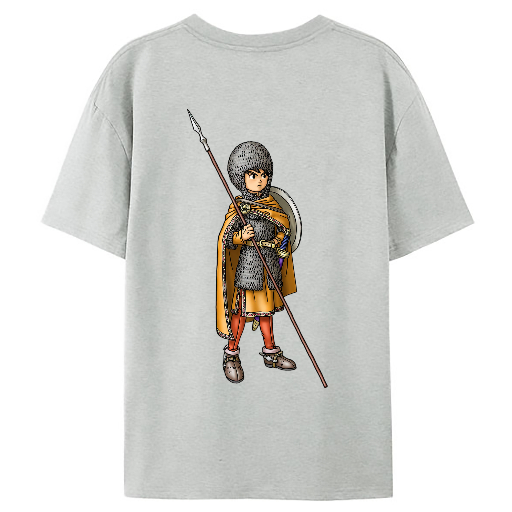 （画像用） ドラゴンクエスト Doragon Kuesuto Dragon Quest レディース半袖Tシャツ(バックプリント)