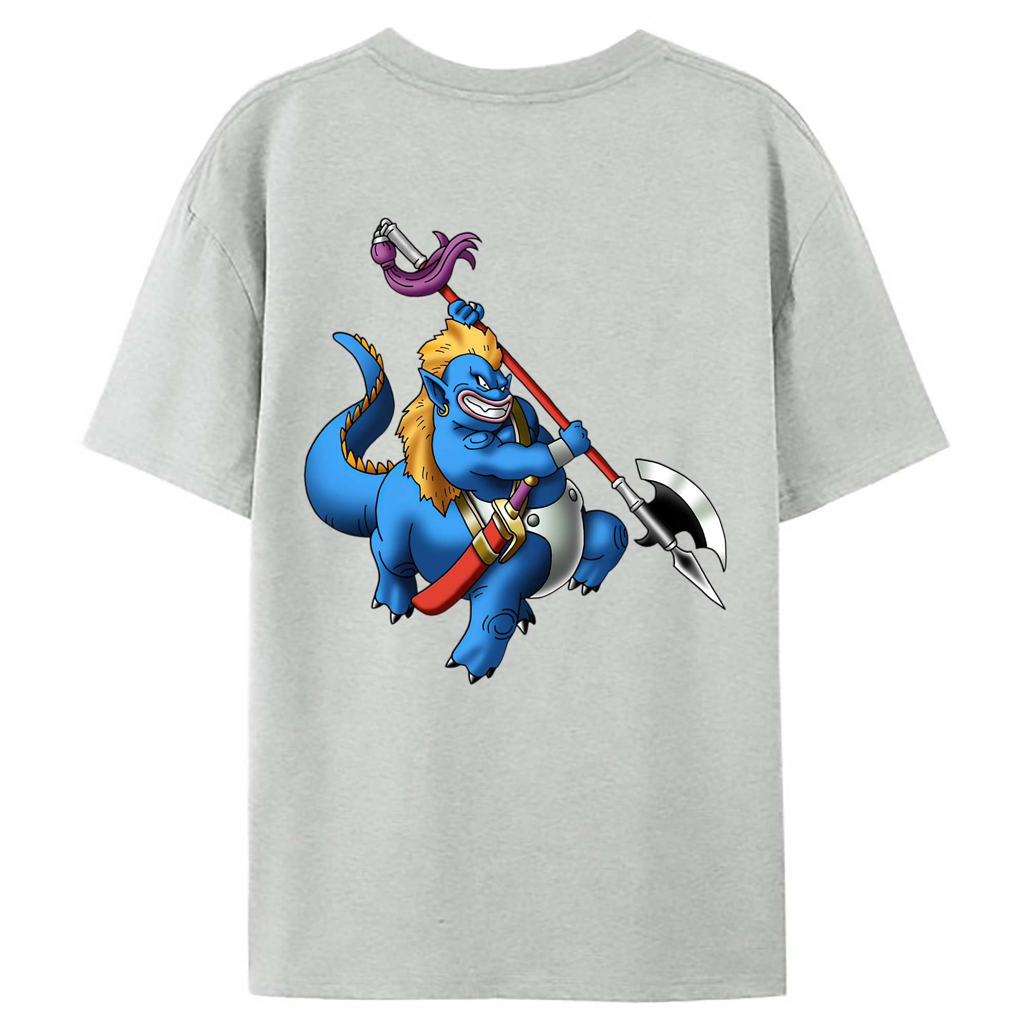 （画像用） ドラゴンクエスト Doragon Kuesuto Dragon Quest レディース半袖Tシャツ(バックプリント)