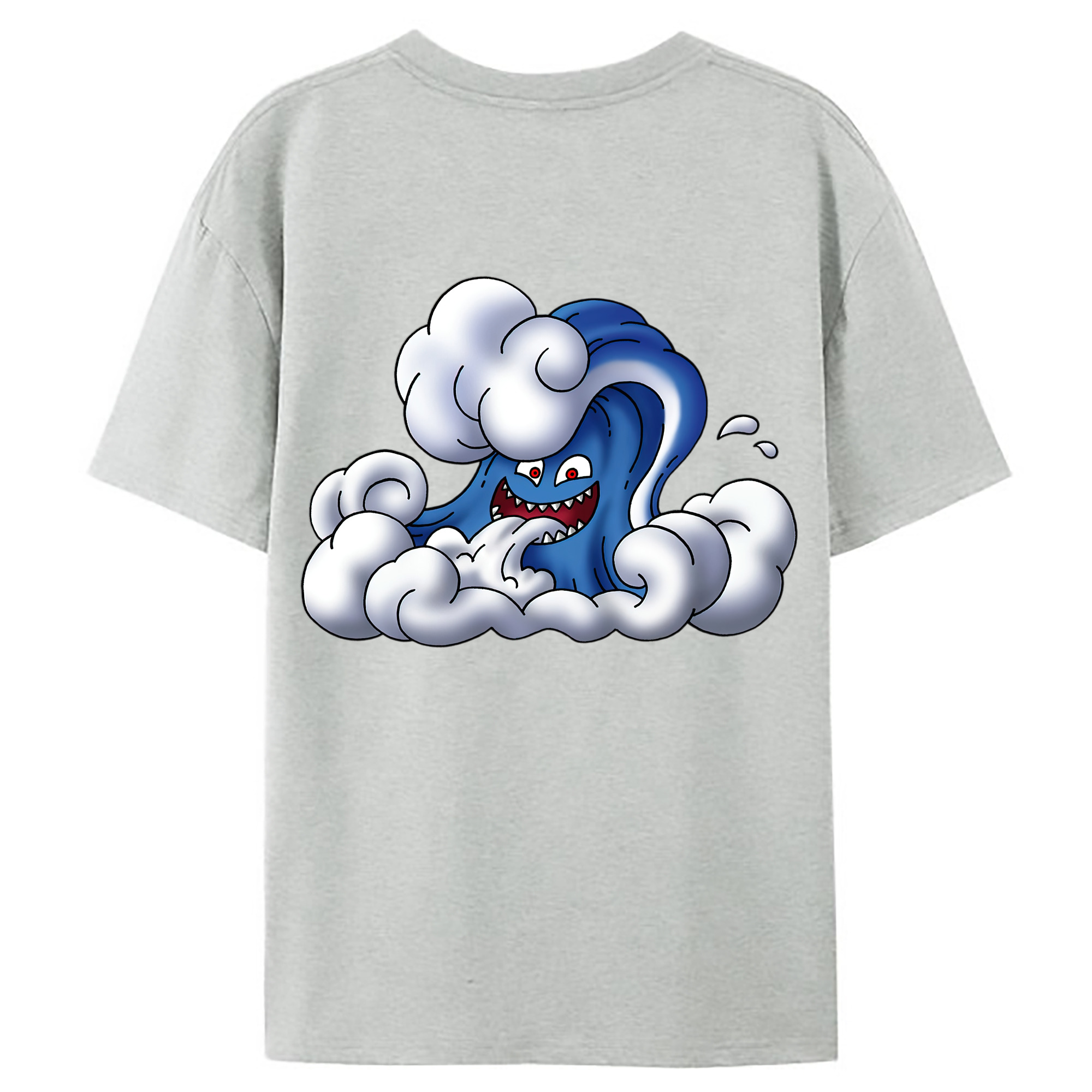 （画像用） ドラゴンクエスト Doragon Kuesuto Dragon Quest レディース半袖Tシャツ(バックプリント)