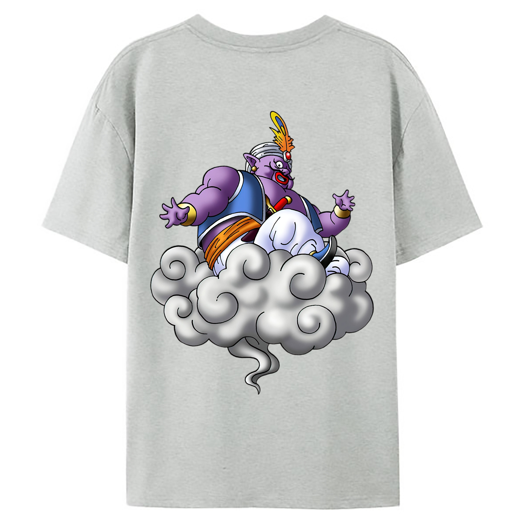 （画像用） ドラゴンクエスト Doragon Kuesuto Dragon Quest レディース半袖Tシャツ(バックプリント)