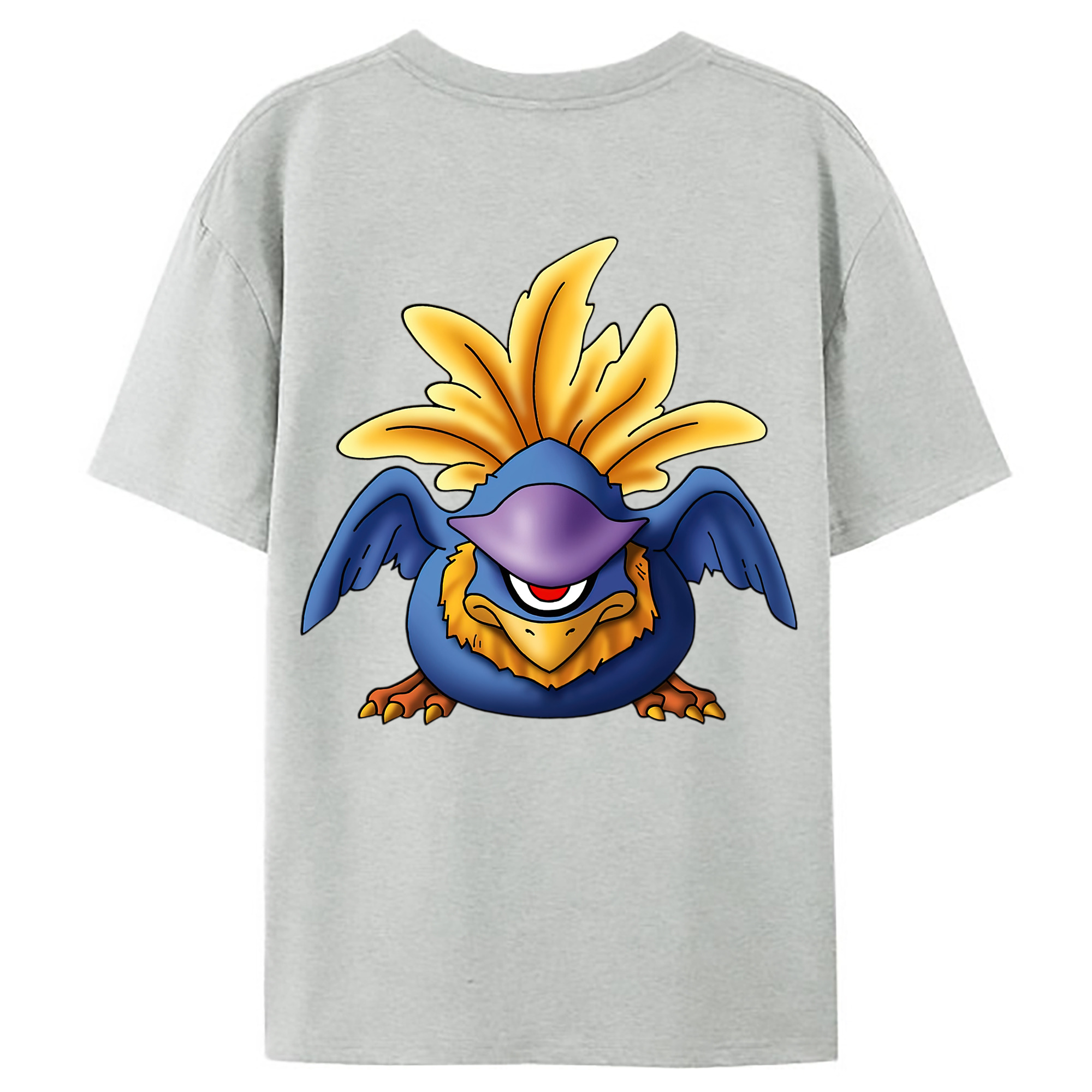 （画像用） ドラゴンクエスト Doragon Kuesuto Dragon Quest レディース半袖Tシャツ(バックプリント)