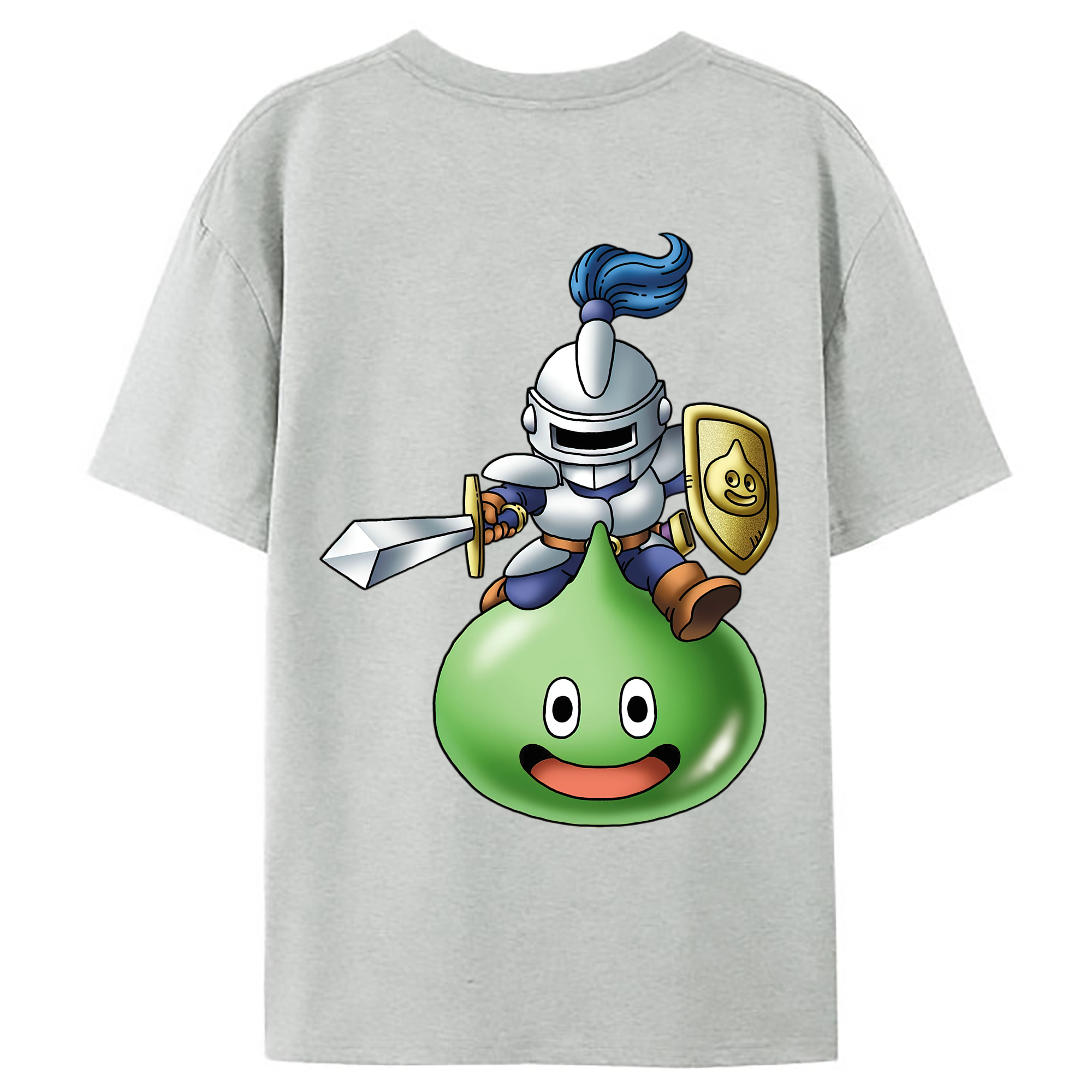 （画像用） ドラゴンクエスト Doragon Kuesuto Dragon Quest レディース半袖Tシャツ(バックプリント)