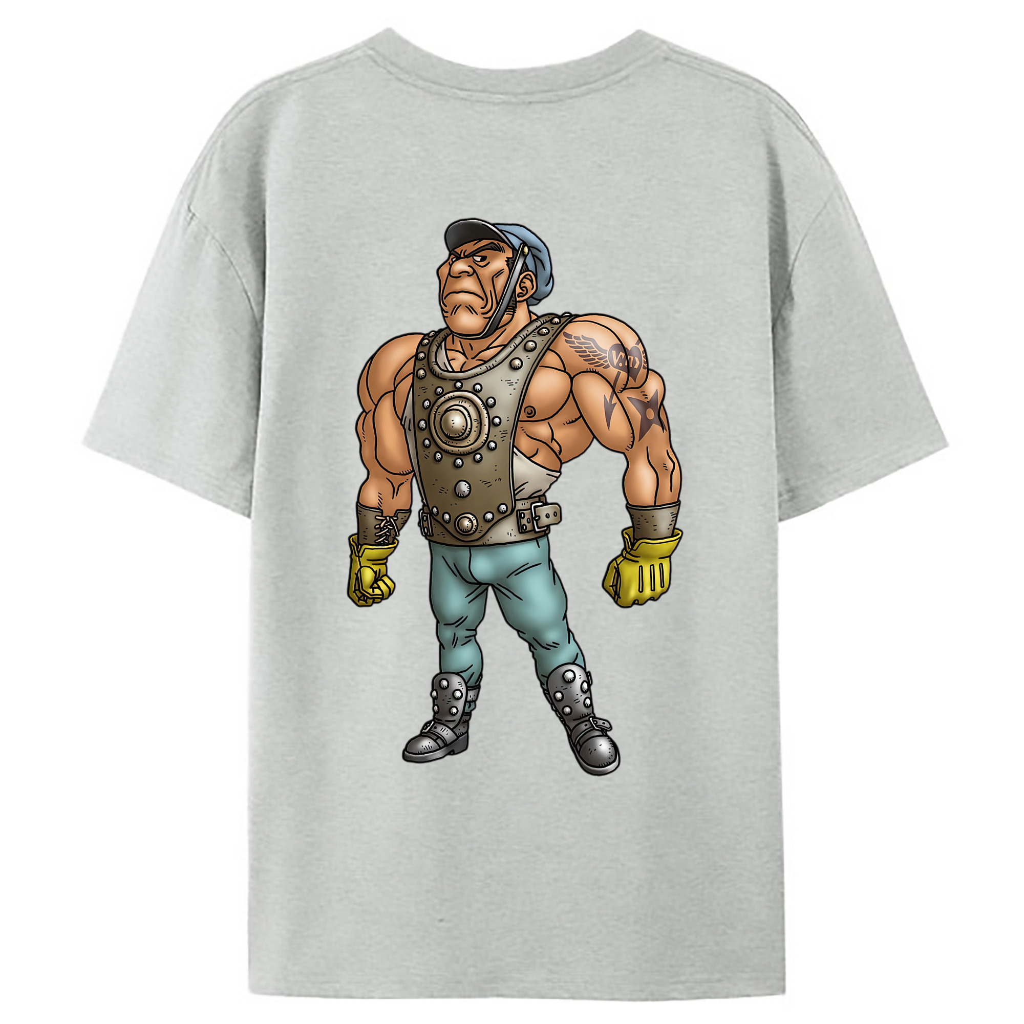 （画像用） ドラゴンクエスト Doragon Kuesuto Dragon Quest レディース半袖Tシャツ(バックプリント)