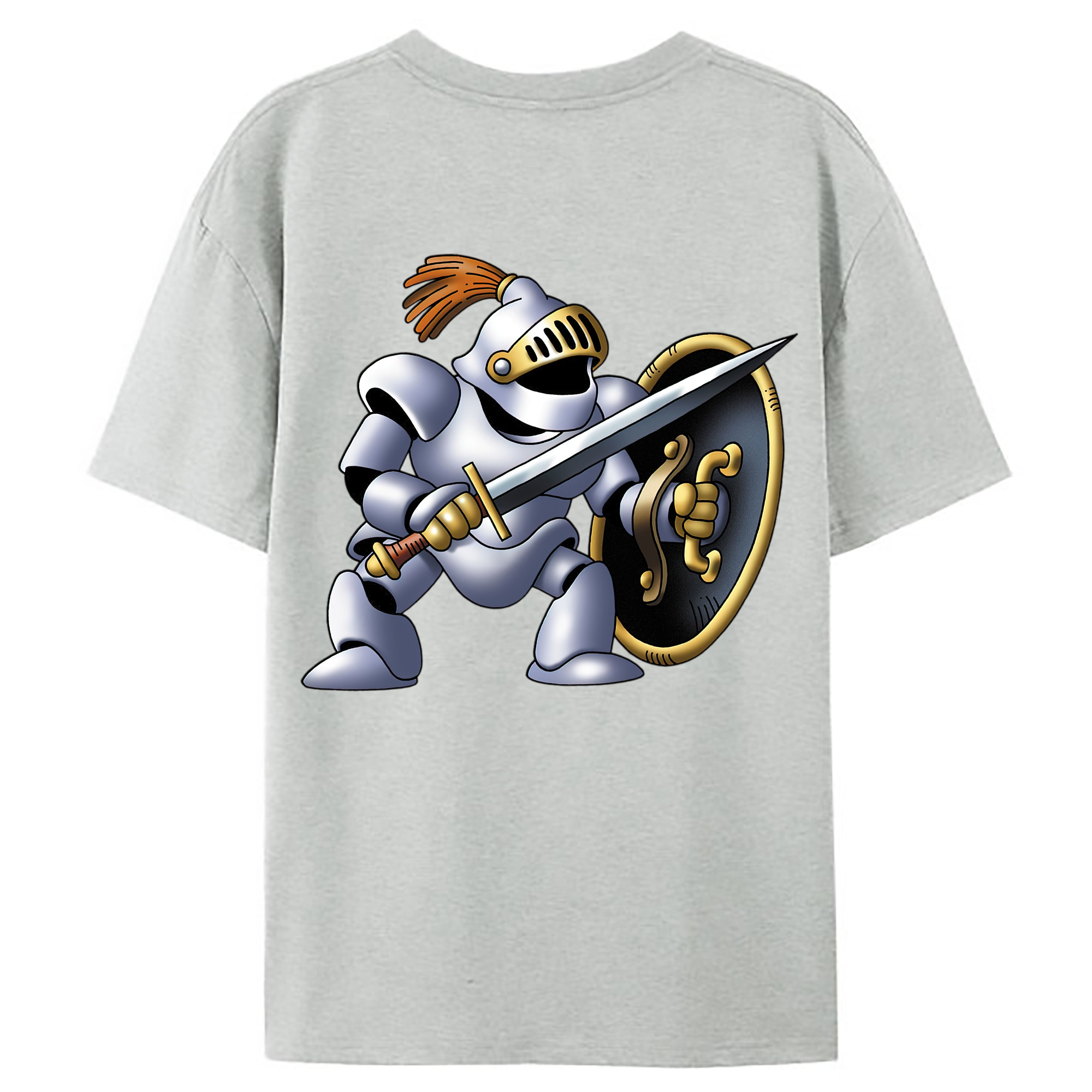 （画像用） ドラゴンクエスト Doragon Kuesuto Dragon Quest レディース半袖Tシャツ(バックプリント)