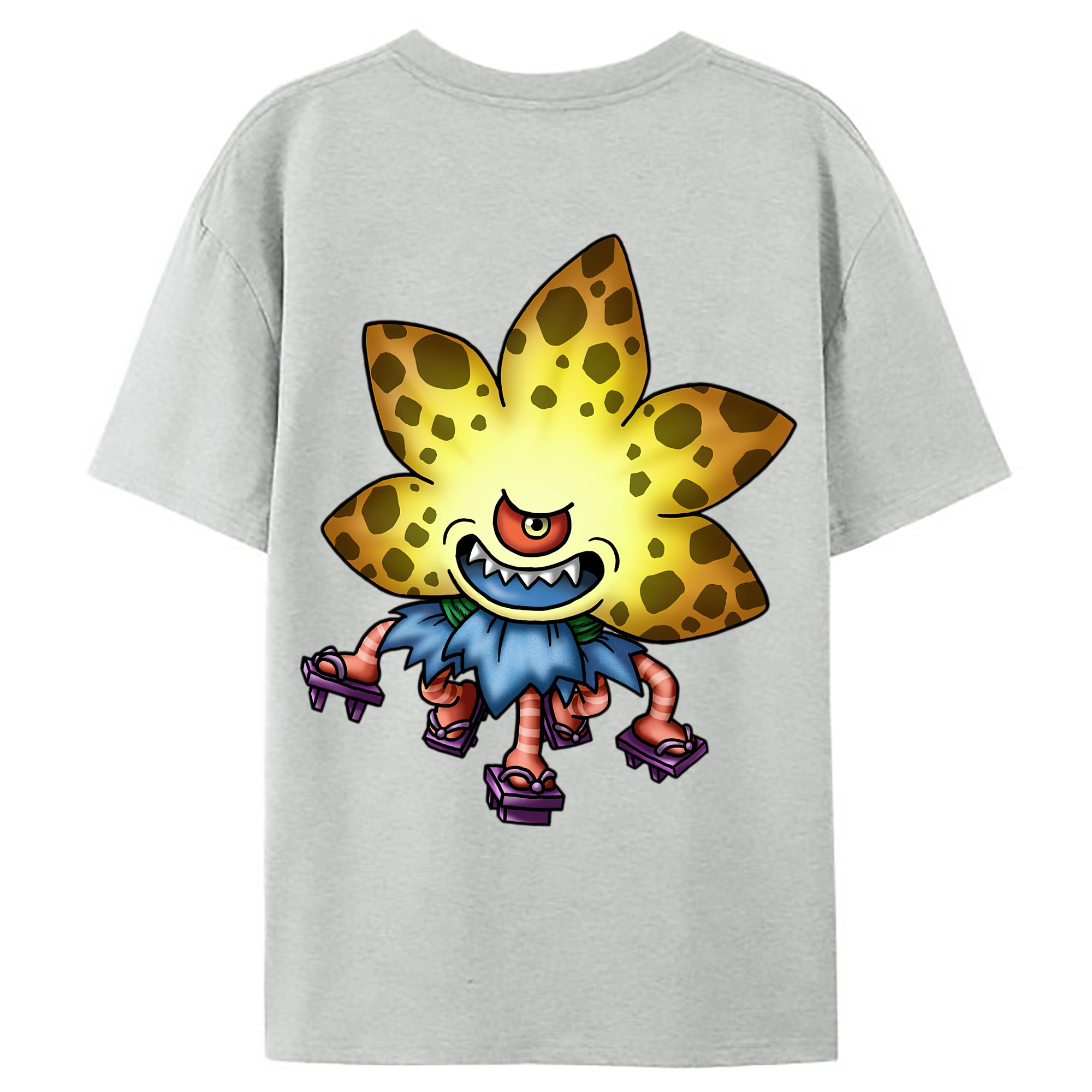 （画像用） ドラゴンクエスト Doragon Kuesuto Dragon Quest レディース半袖Tシャツ(バックプリント)