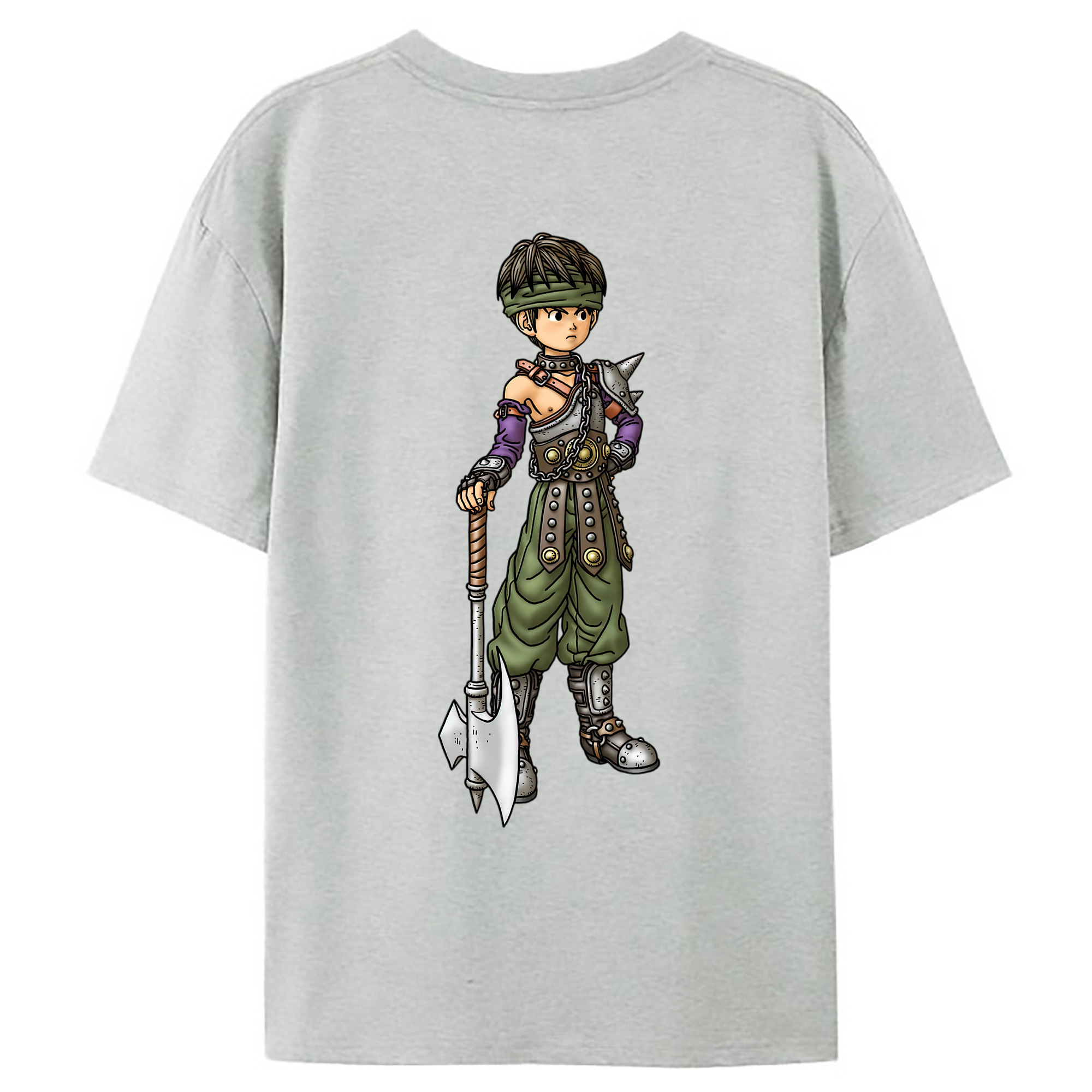 （画像用） ドラゴンクエスト Doragon Kuesuto Dragon Quest レディース半袖Tシャツ(バックプリント)