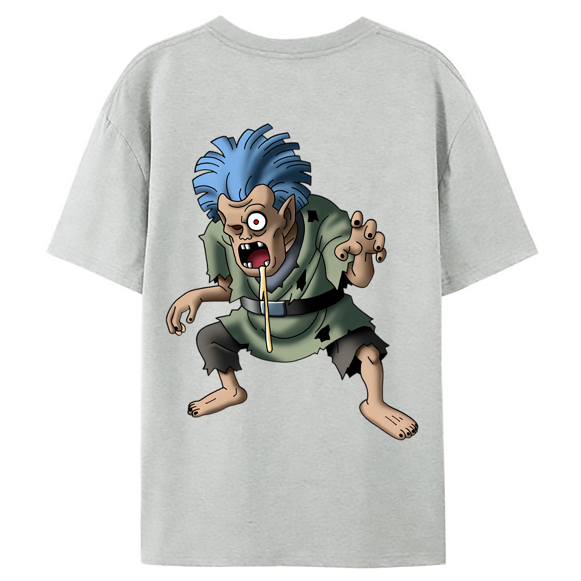 （画像用） ドラゴンクエスト Doragon Kuesuto Dragon Quest レディース半袖Tシャツ(バックプリント)
