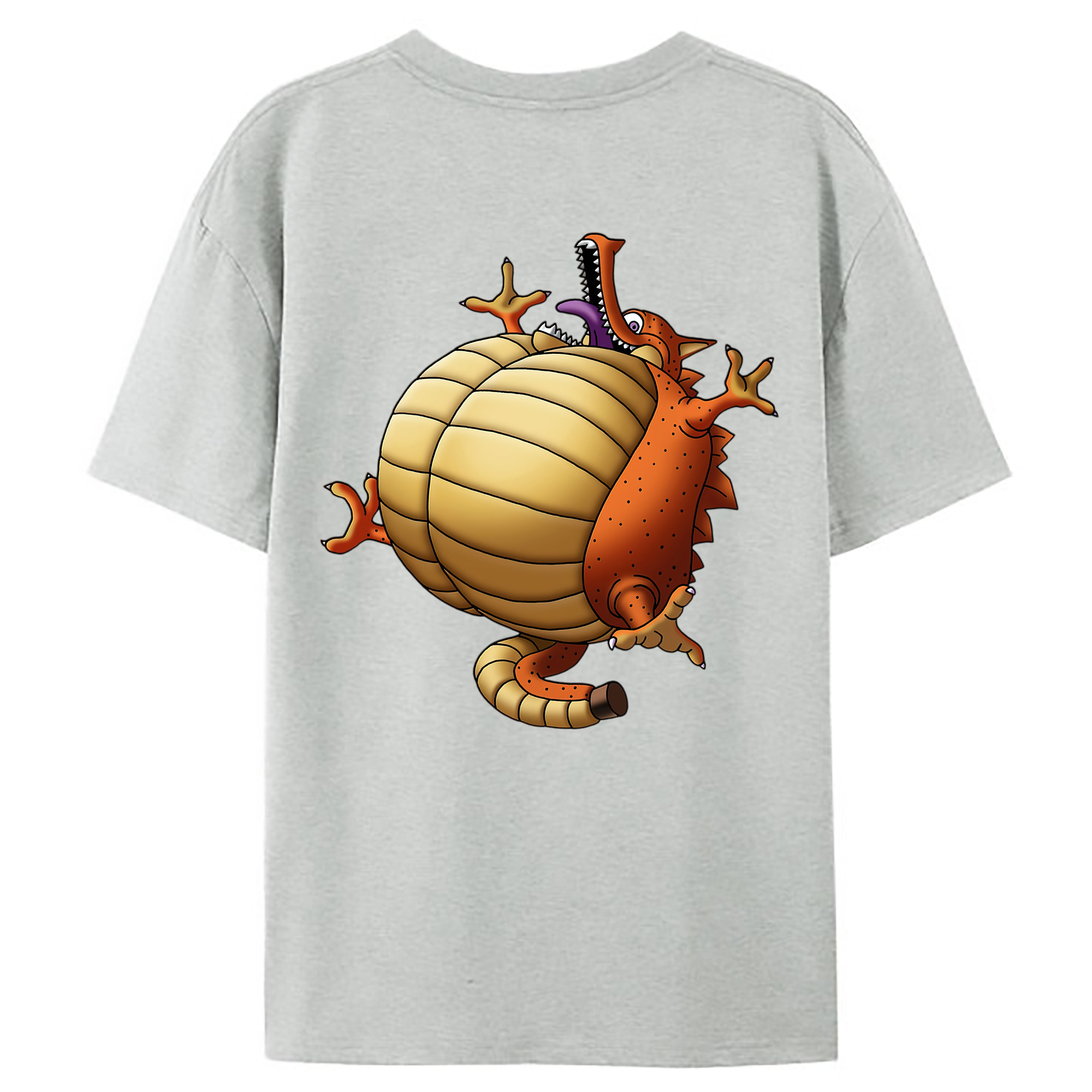 （画像用） ドラゴンクエスト Doragon Kuesuto Dragon Quest レディース半袖Tシャツ(バックプリント)