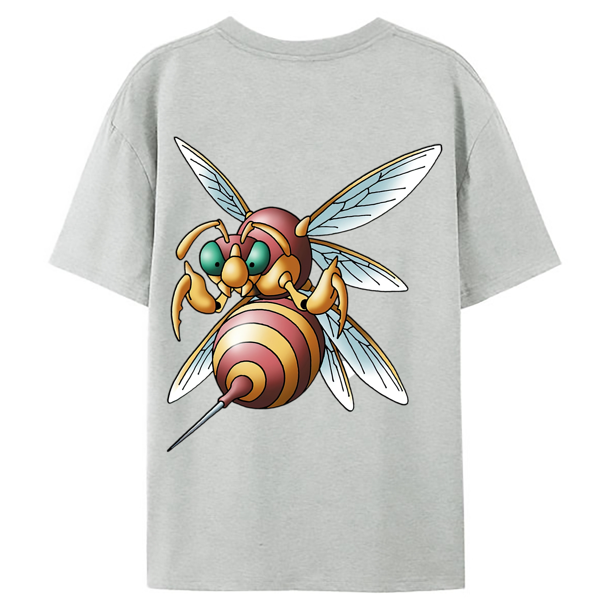 （画像用） ドラゴンクエスト Doragon Kuesuto Dragon Quest レディース半袖Tシャツ(バックプリント)