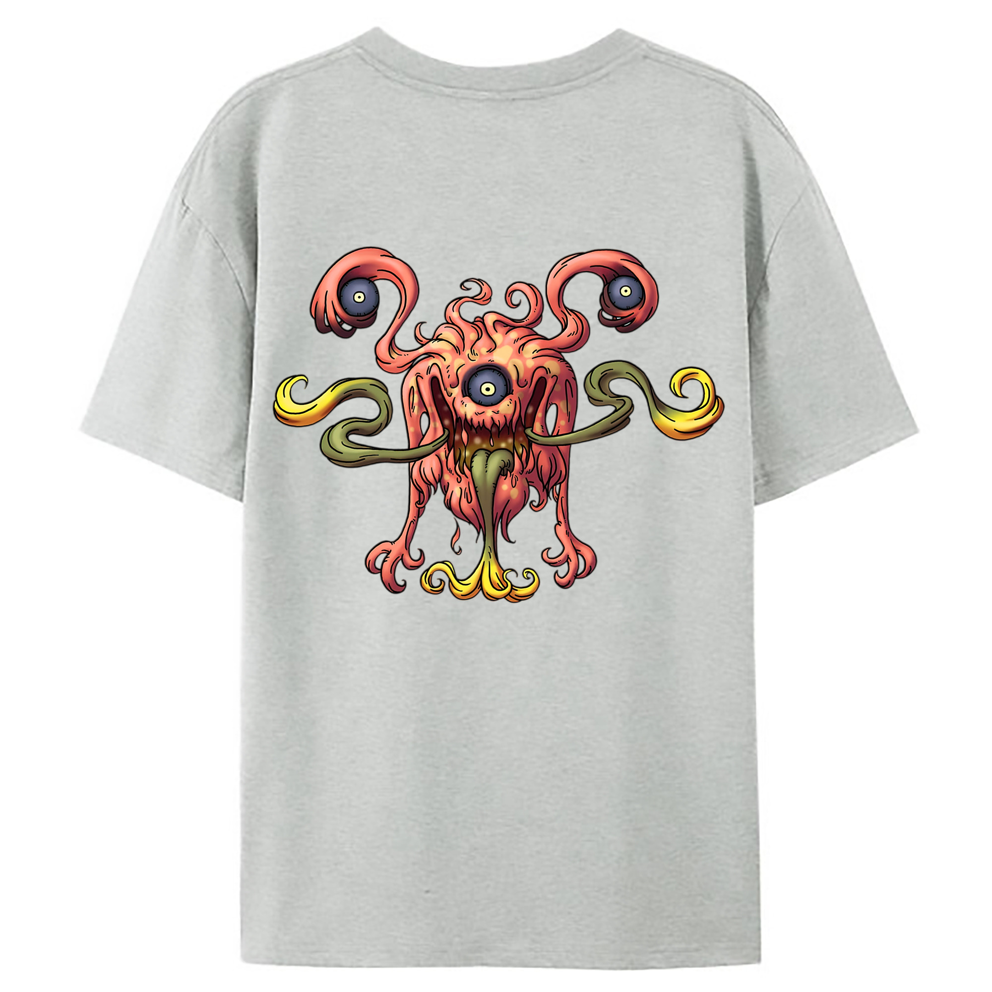 （画像用） ドラゴンクエスト Doragon Kuesuto Dragon Quest レディース半袖Tシャツ(バックプリント)