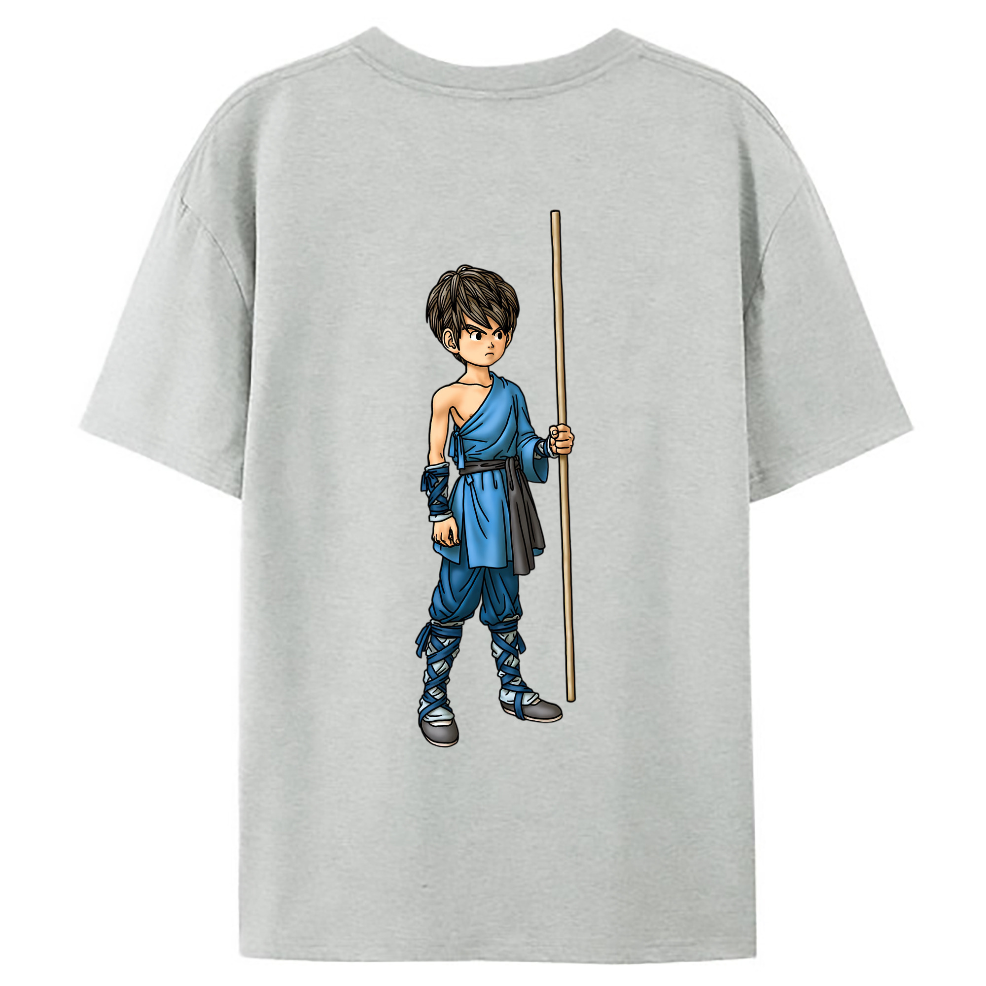（画像用） ドラゴンクエスト Doragon Kuesuto Dragon Quest レディース半袖Tシャツ(バックプリント)
