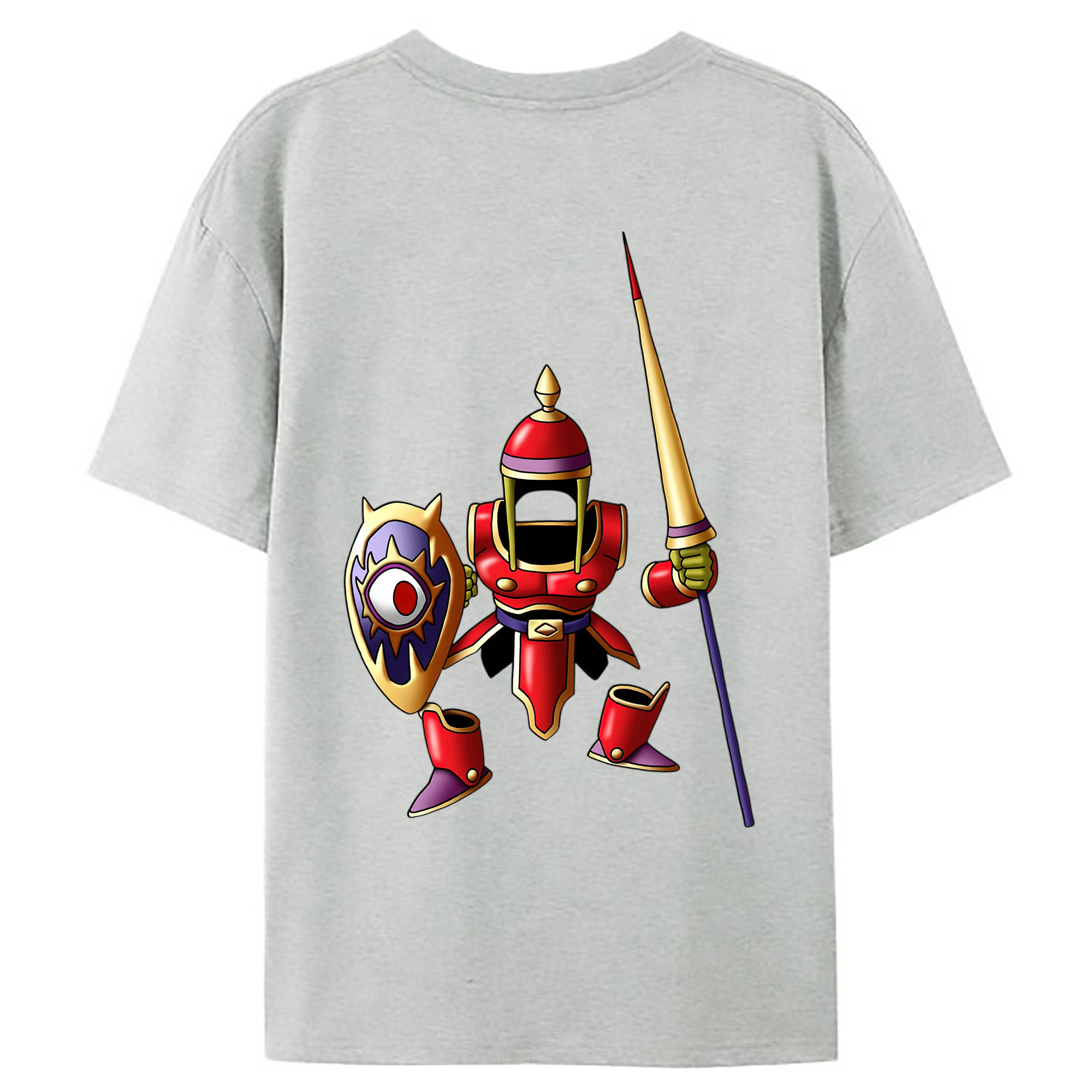 （画像用） ドラゴンクエスト Doragon Kuesuto Dragon Quest レディース半袖Tシャツ(バックプリント)