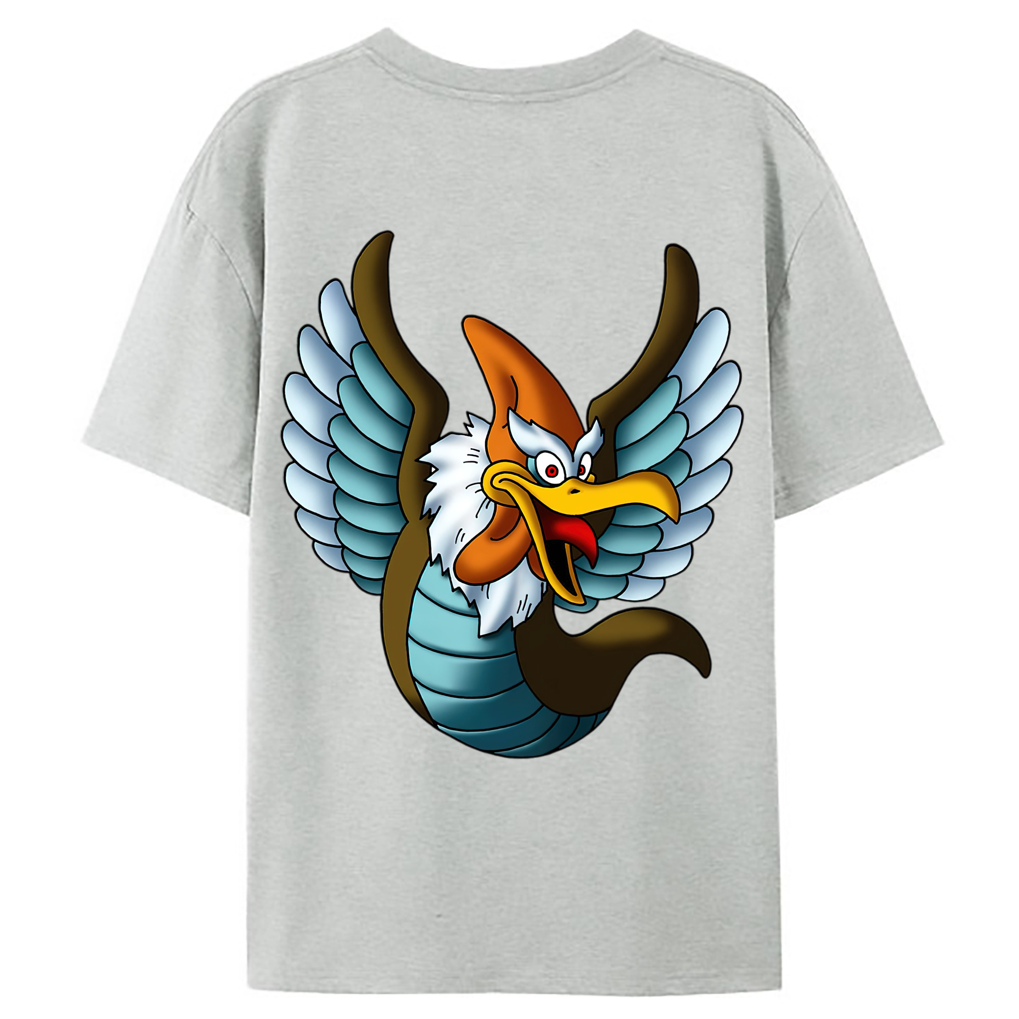 （画像用） ドラゴンクエスト Doragon Kuesuto Dragon Quest レディース半袖Tシャツ(バックプリント)