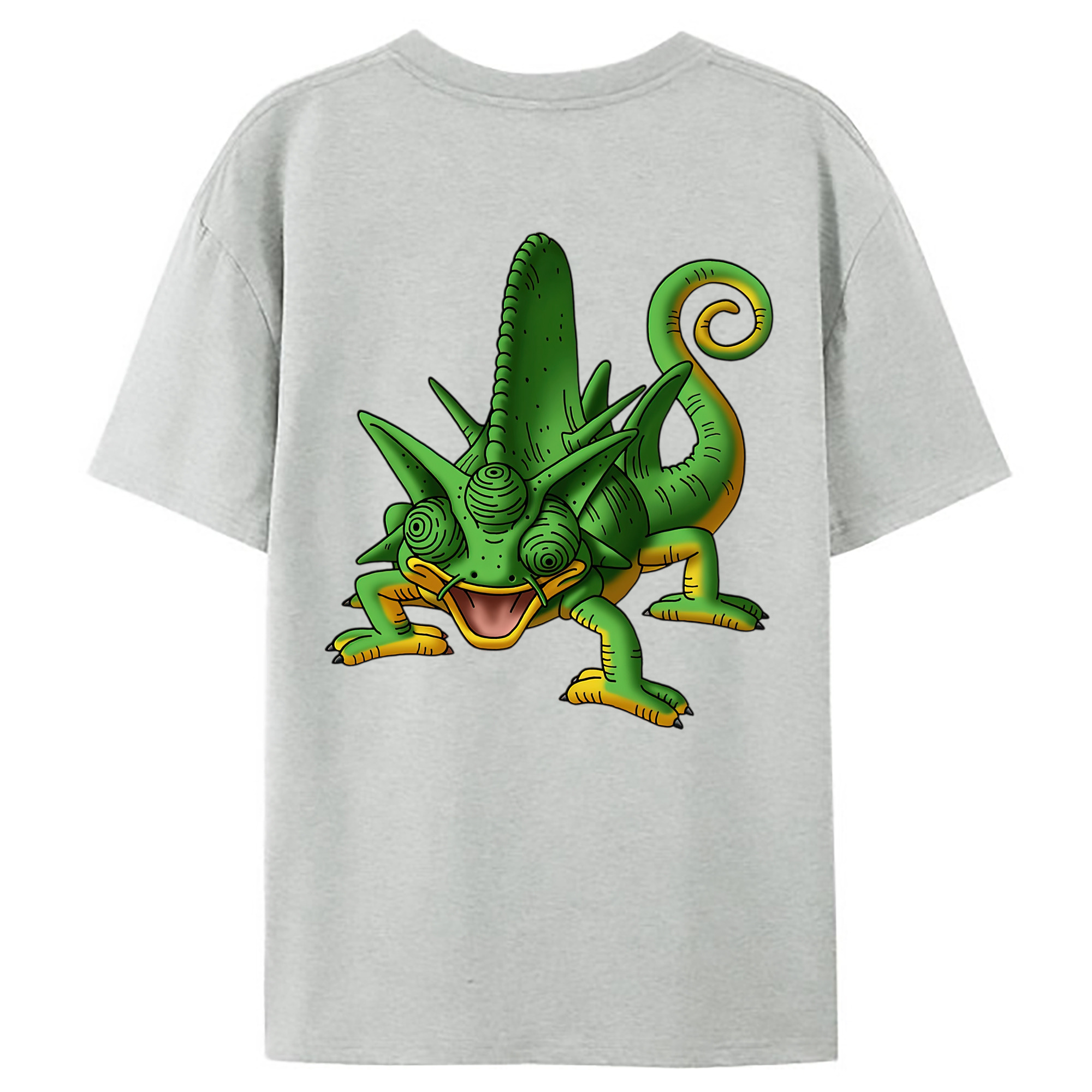 （画像用） ドラゴンクエスト Doragon Kuesuto Dragon Quest レディース半袖Tシャツ(バックプリント)
