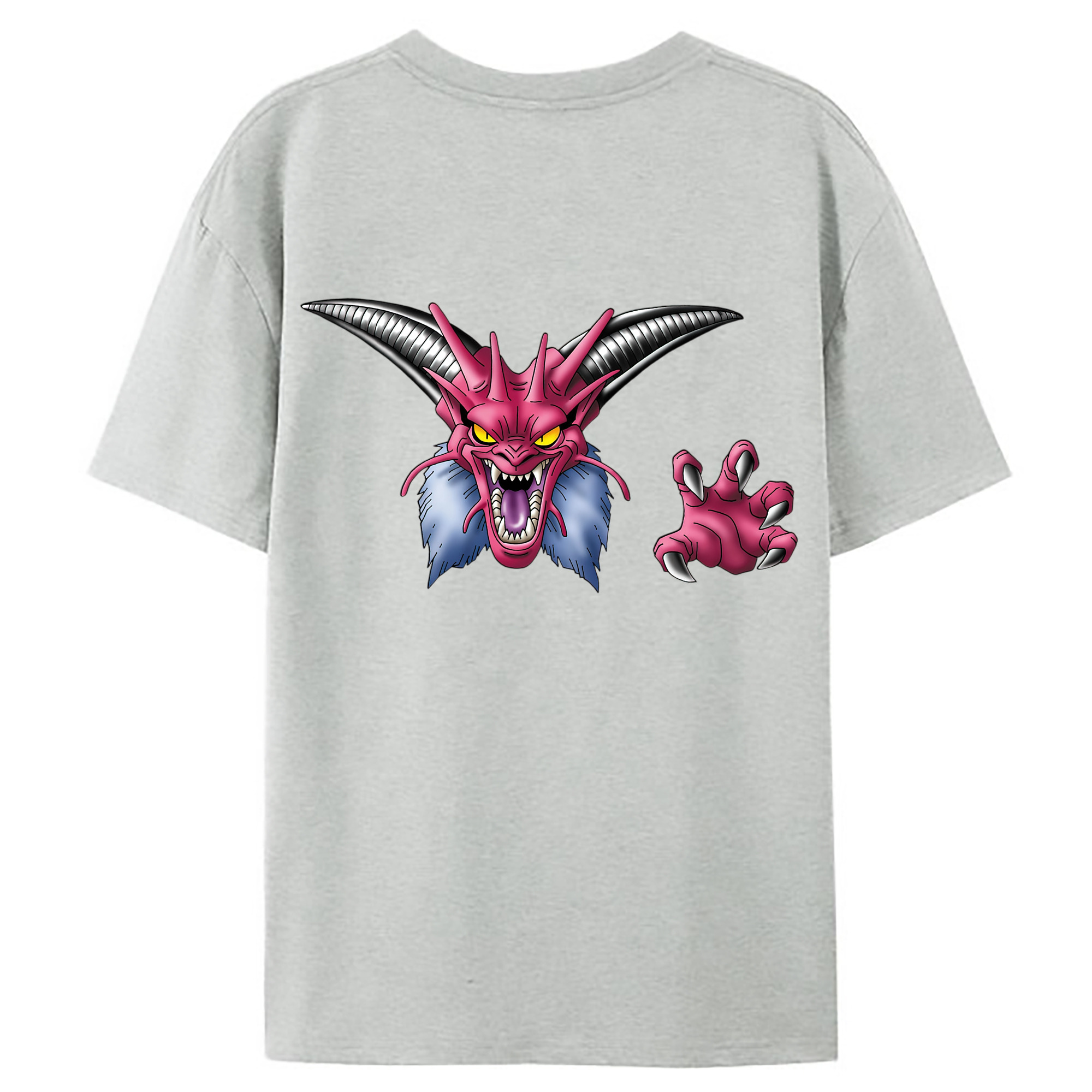 （画像用） ドラゴンクエスト Doragon Kuesuto Dragon Quest レディース半袖Tシャツ(バックプリント)