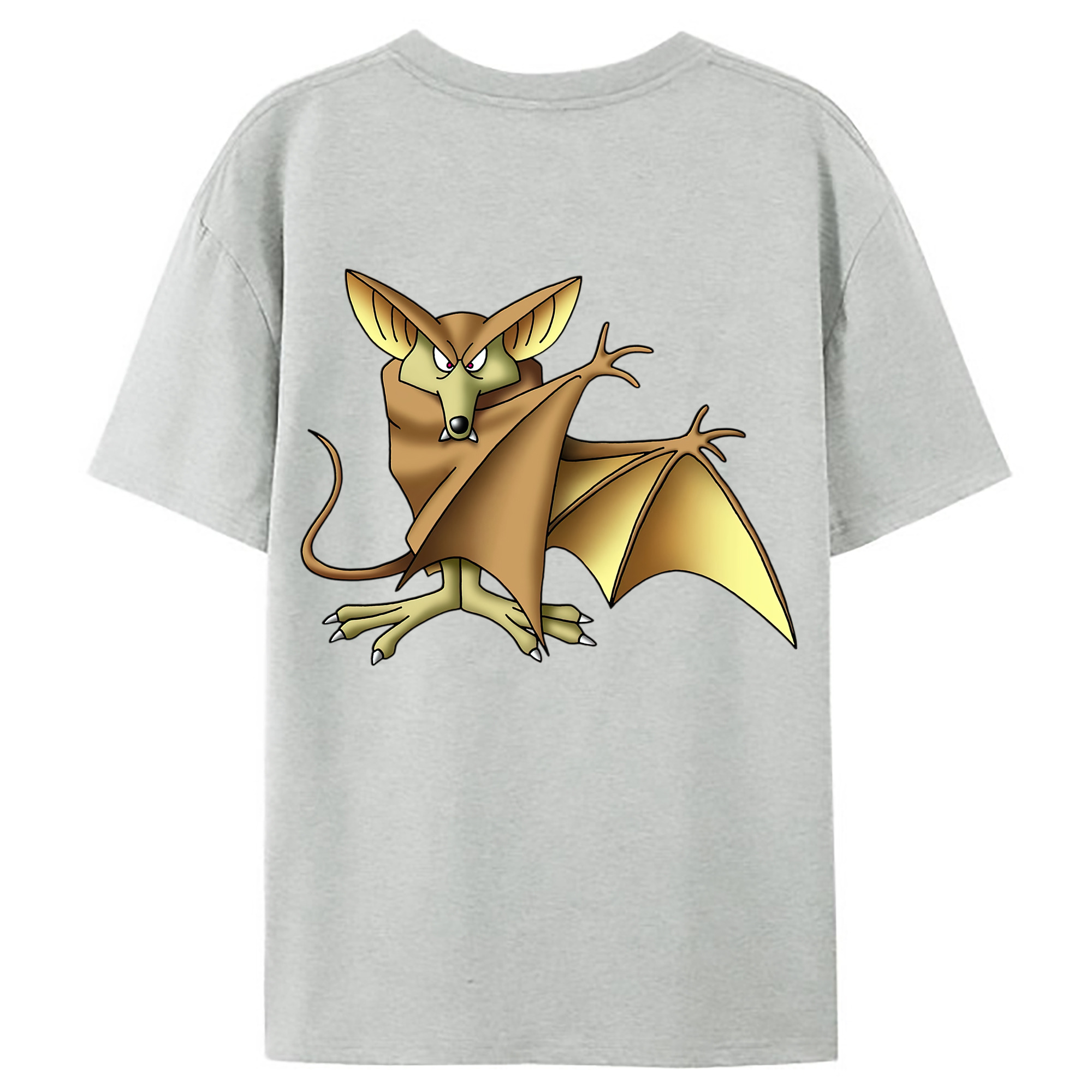 （画像用） ドラゴンクエスト Doragon Kuesuto Dragon Quest レディース半袖Tシャツ(バックプリント)