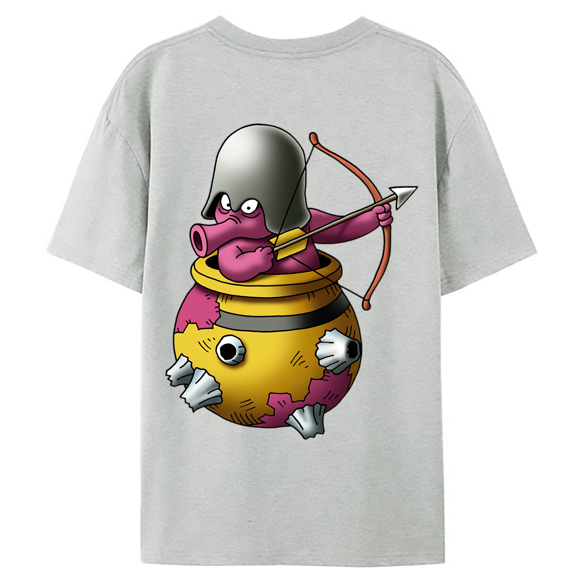 （画像用） ドラゴンクエスト Doragon Kuesuto Dragon Quest レディース半袖Tシャツ(バックプリント)