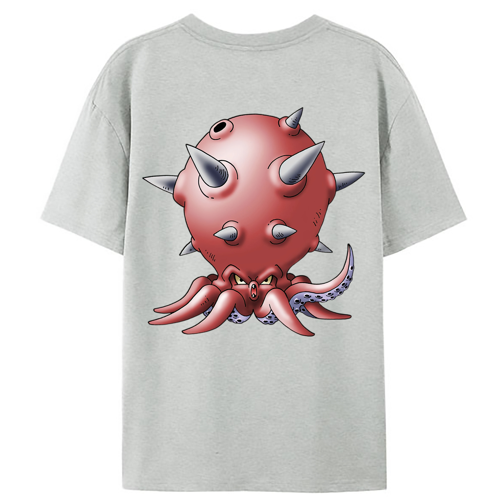 （画像用） ドラゴンクエスト Doragon Kuesuto Dragon Quest レディース半袖Tシャツ(バックプリント)