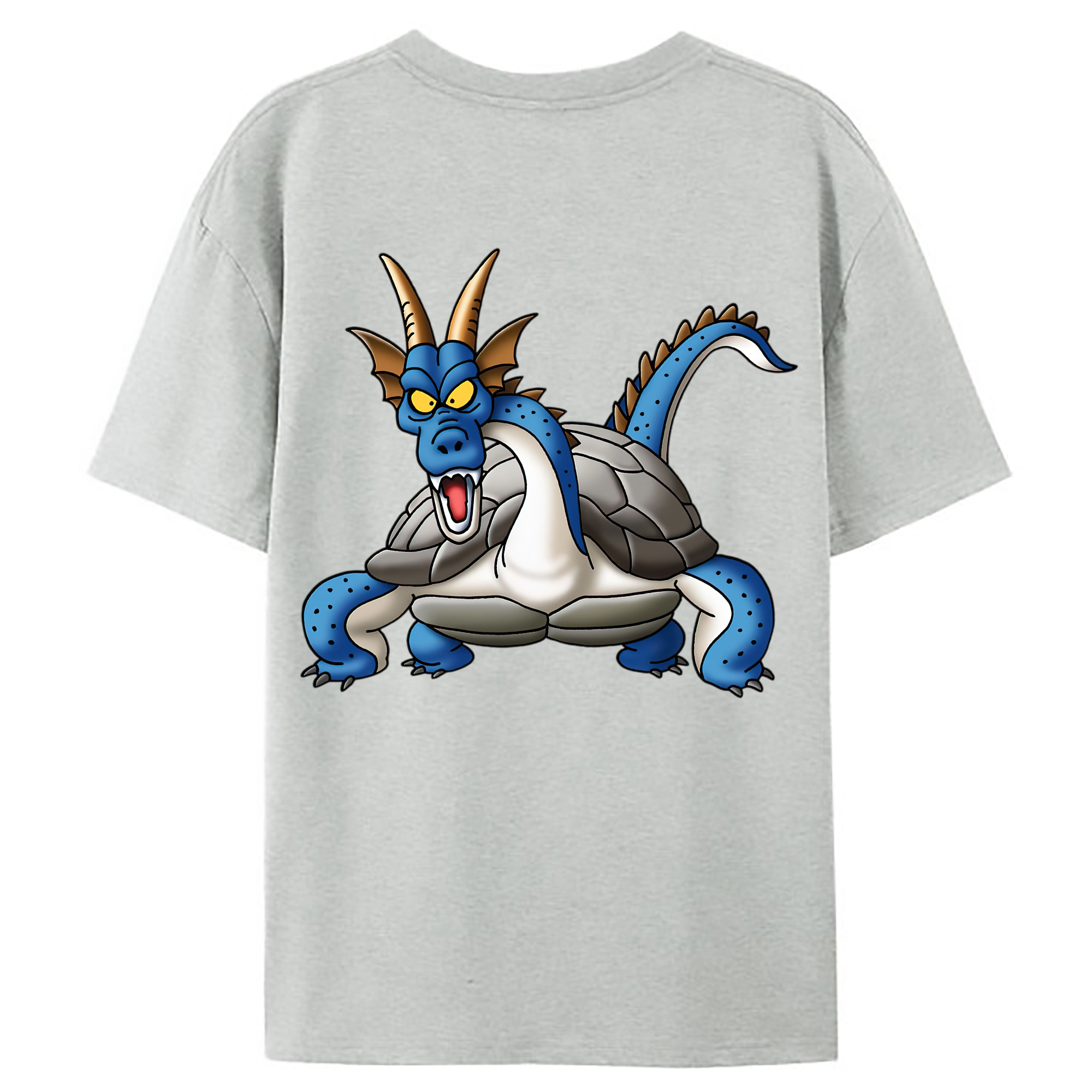 （画像用） ドラゴンクエスト Doragon Kuesuto Dragon Quest レディース半袖Tシャツ(バックプリント)