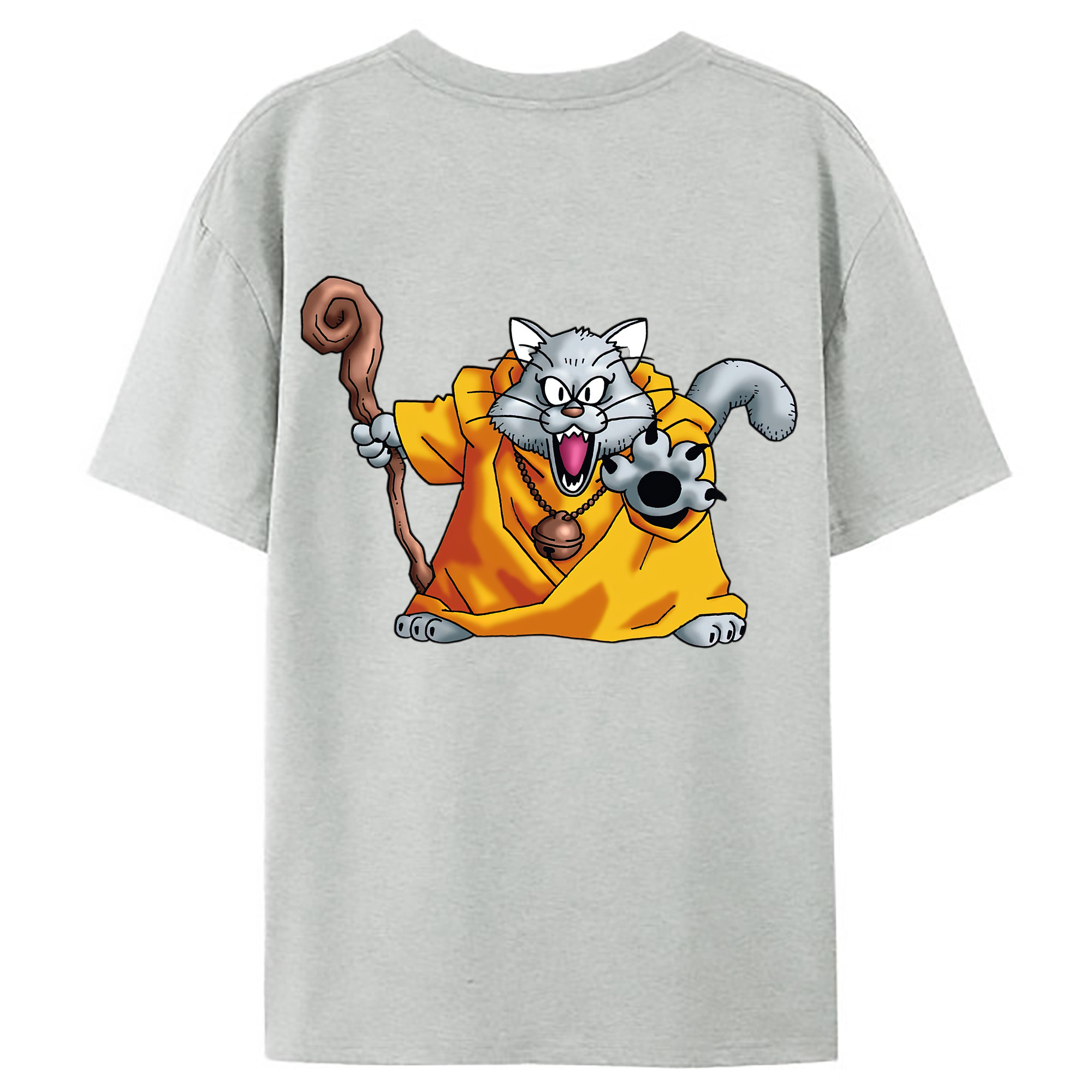 （画像用） ドラゴンクエスト Doragon Kuesuto Dragon Quest レディース半袖Tシャツ(バックプリント)