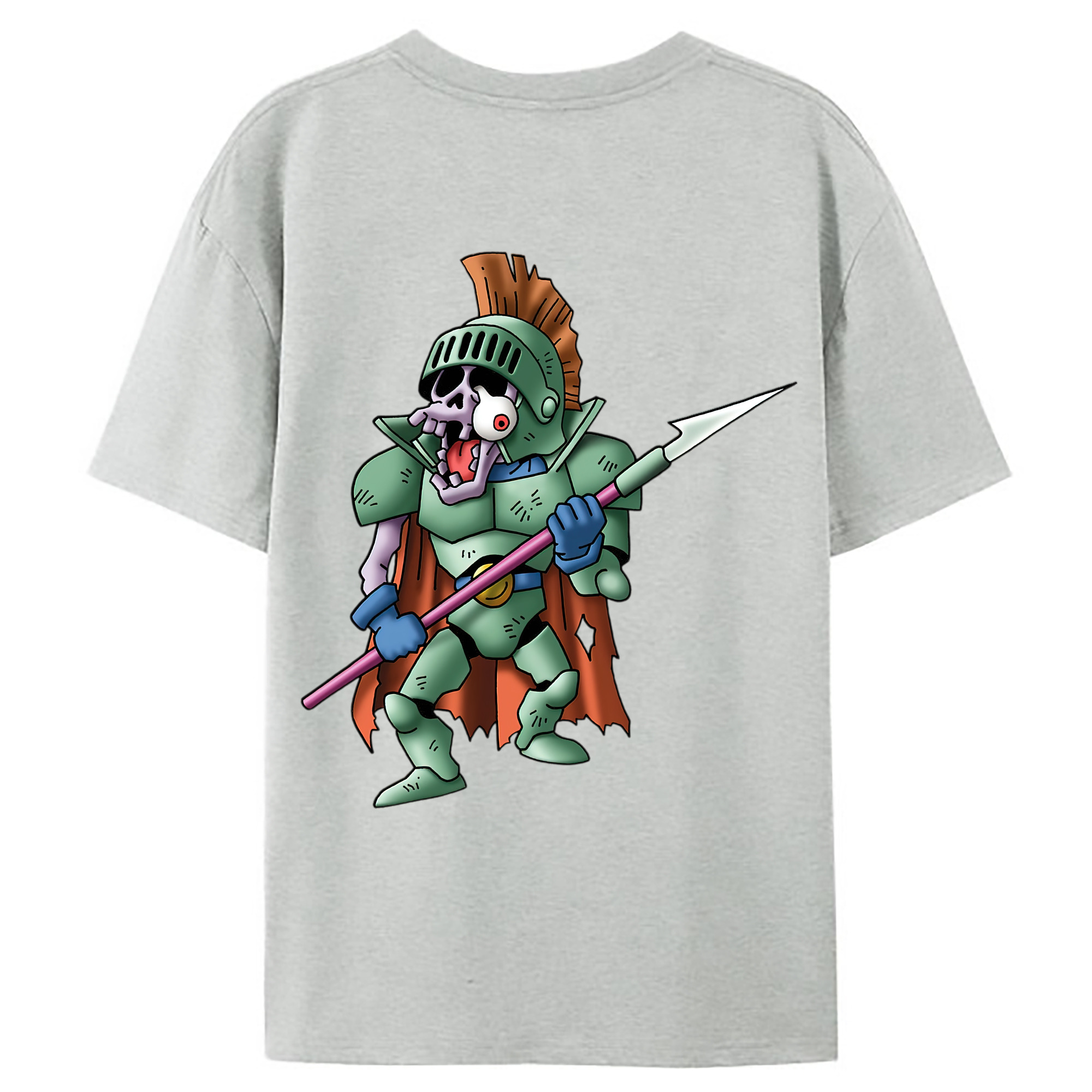 （画像用） ドラゴンクエスト Doragon Kuesuto Dragon Quest レディース半袖Tシャツ(バックプリント)
