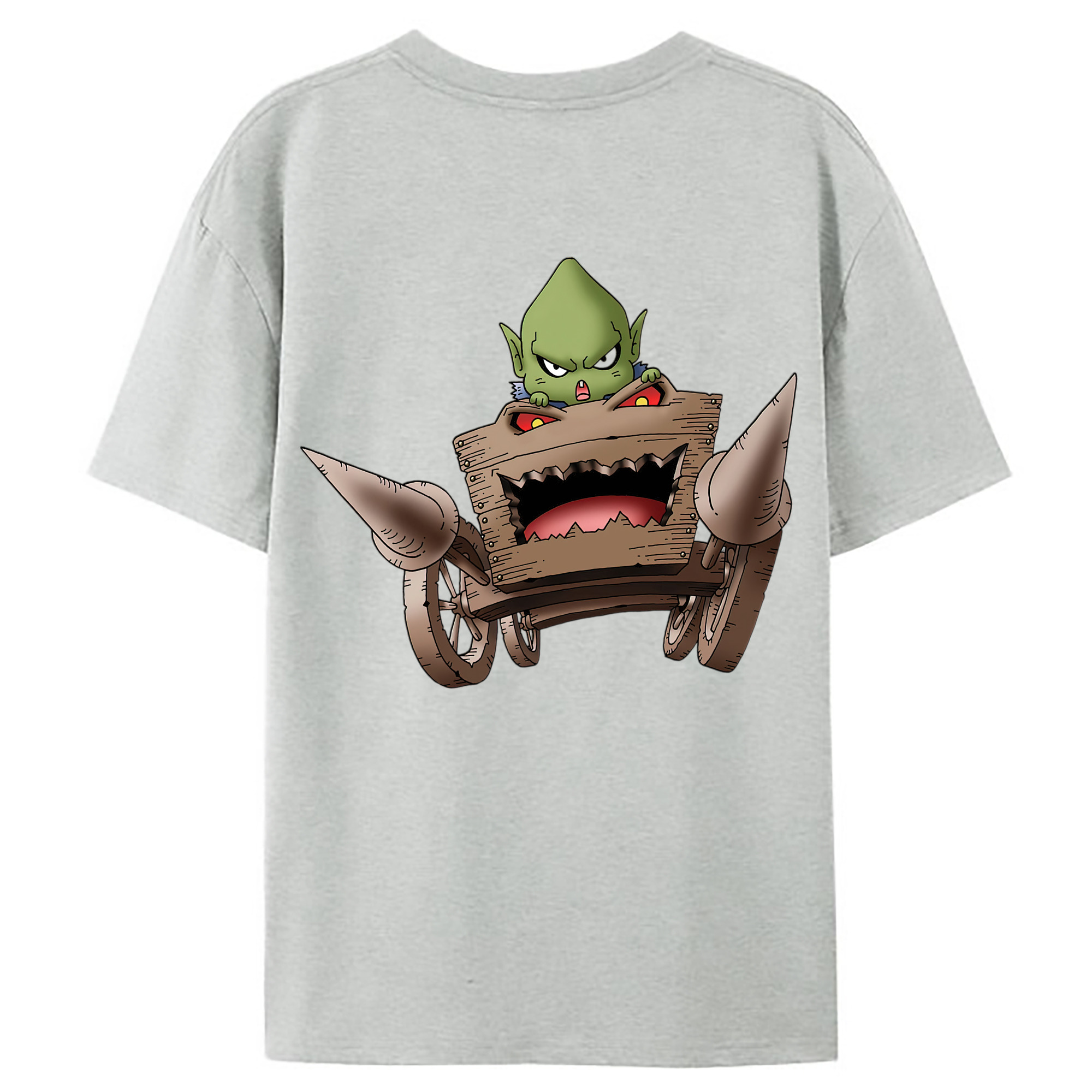 （画像用） ドラゴンクエスト Doragon Kuesuto Dragon Quest レディース半袖Tシャツ(バックプリント)