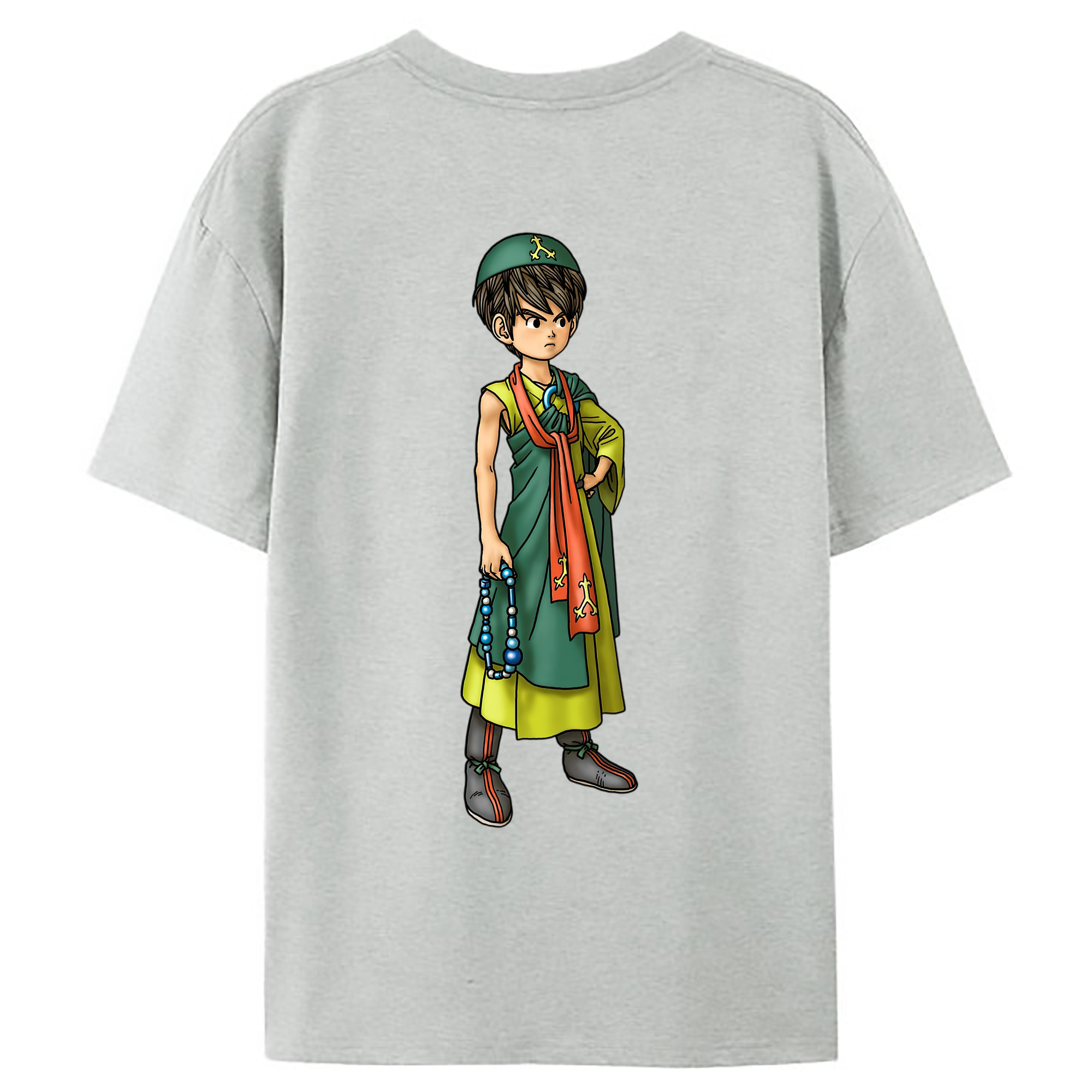 （画像用） ドラゴンクエスト Doragon Kuesuto Dragon Quest レディース半袖Tシャツ(バックプリント)