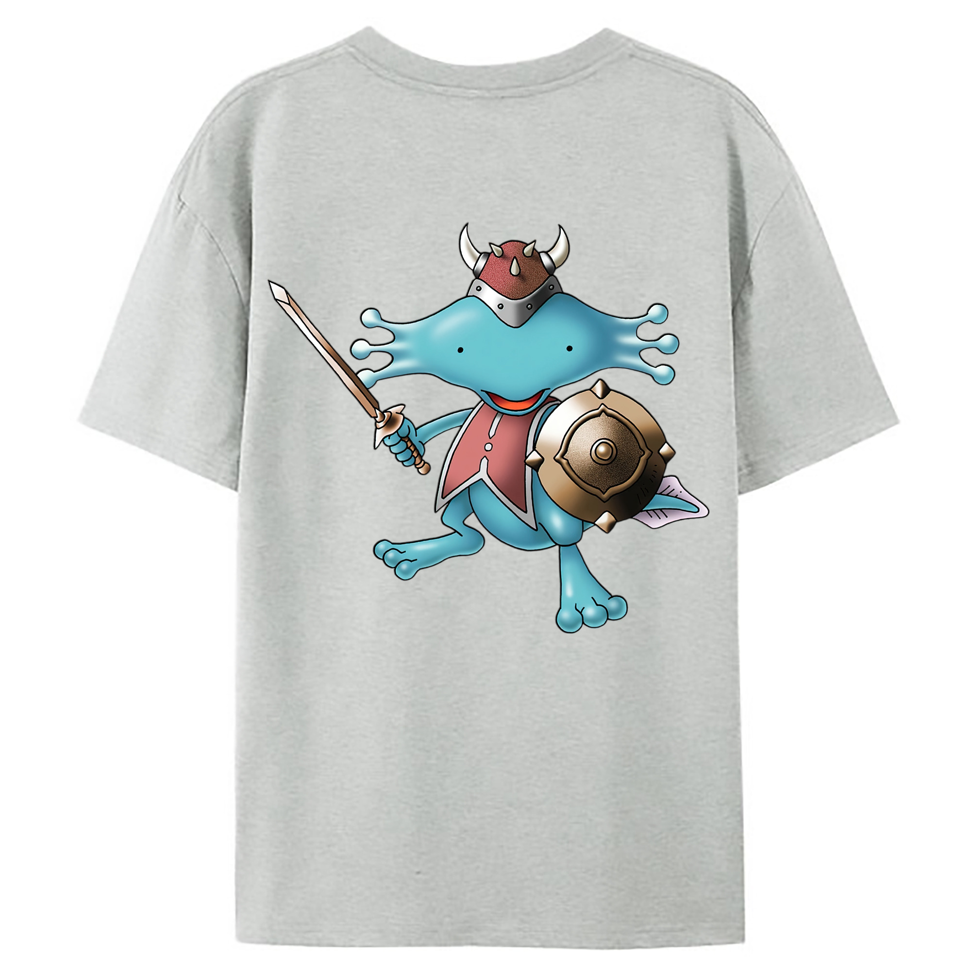 （画像用） ドラゴンクエスト Doragon Kuesuto Dragon Quest レディース半袖Tシャツ(バックプリント)