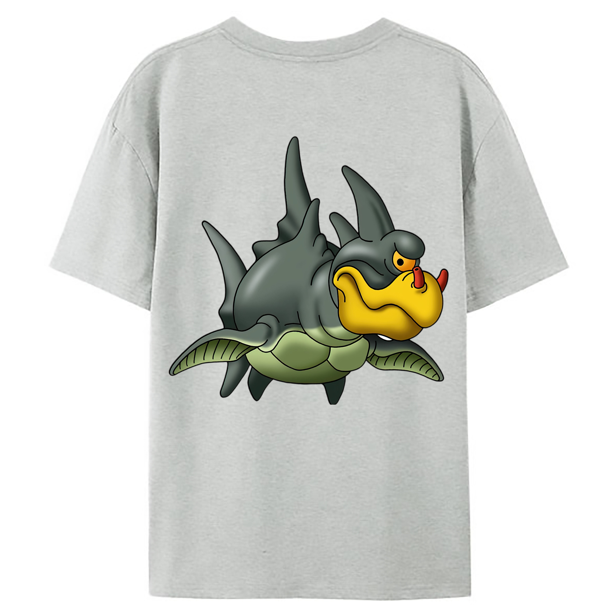 （画像用） ドラゴンクエスト Doragon Kuesuto Dragon Quest レディース半袖Tシャツ(バックプリント)