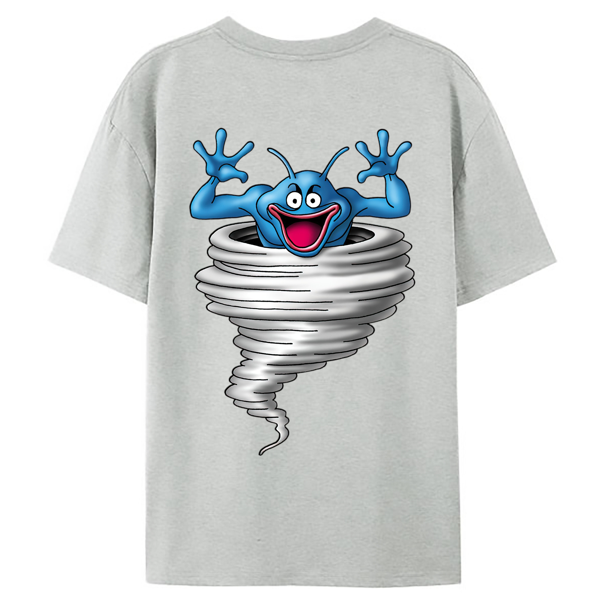 （画像用） ドラゴンクエスト Doragon Kuesuto Dragon Quest レディース半袖Tシャツ(バックプリント)