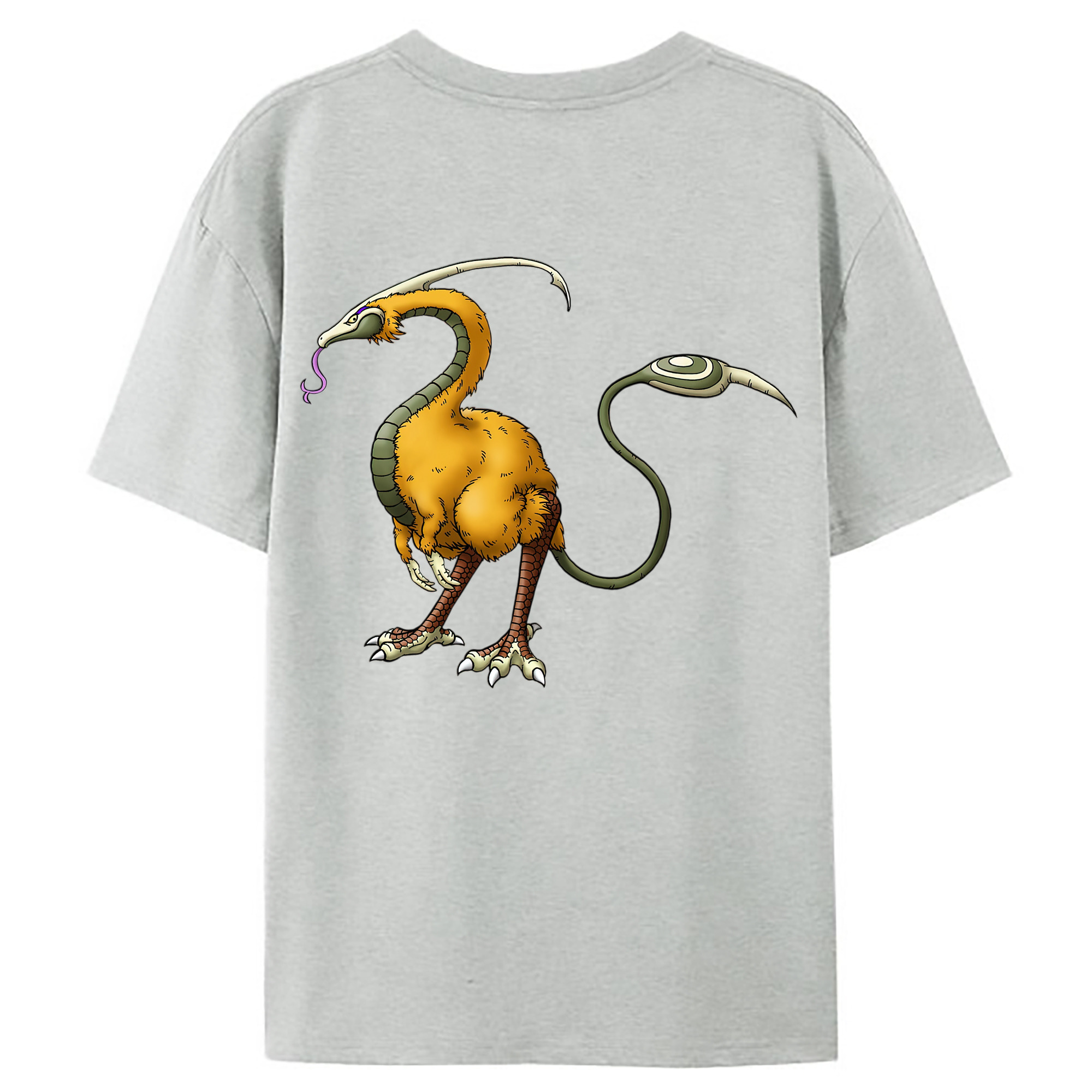 （画像用） ドラゴンクエスト Doragon Kuesuto Dragon Quest レディース半袖Tシャツ(バックプリント)