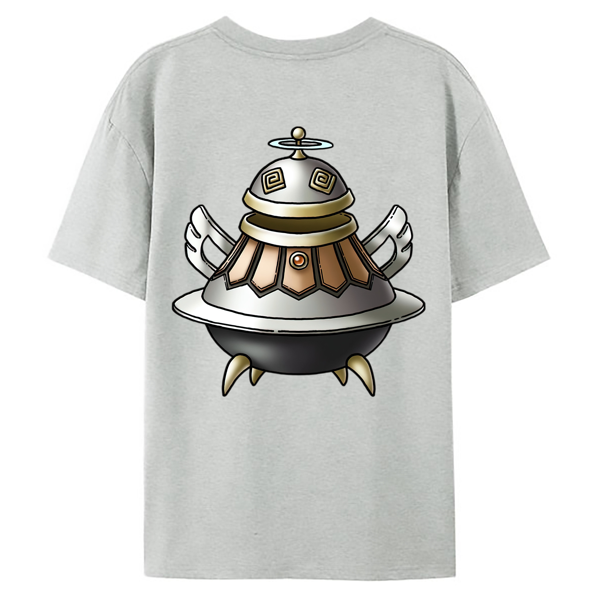 （画像用） ドラゴンクエスト Doragon Kuesuto Dragon Quest レディース半袖Tシャツ(バックプリント)