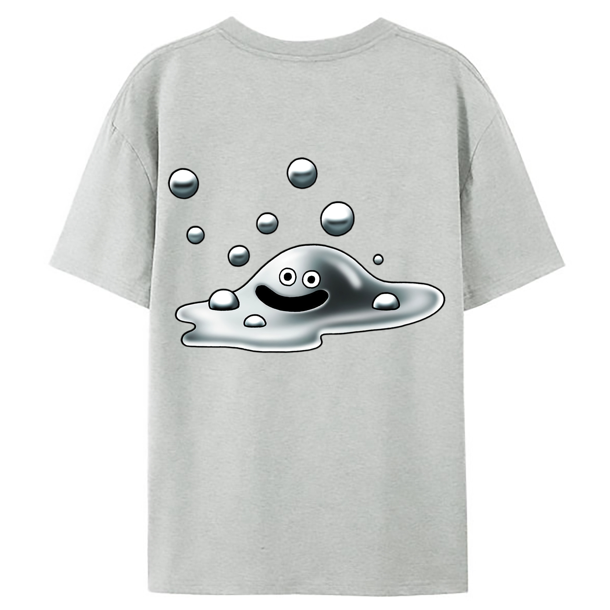 （画像用） ドラゴンクエスト Doragon Kuesuto Dragon Quest レディース半袖Tシャツ(バックプリント)