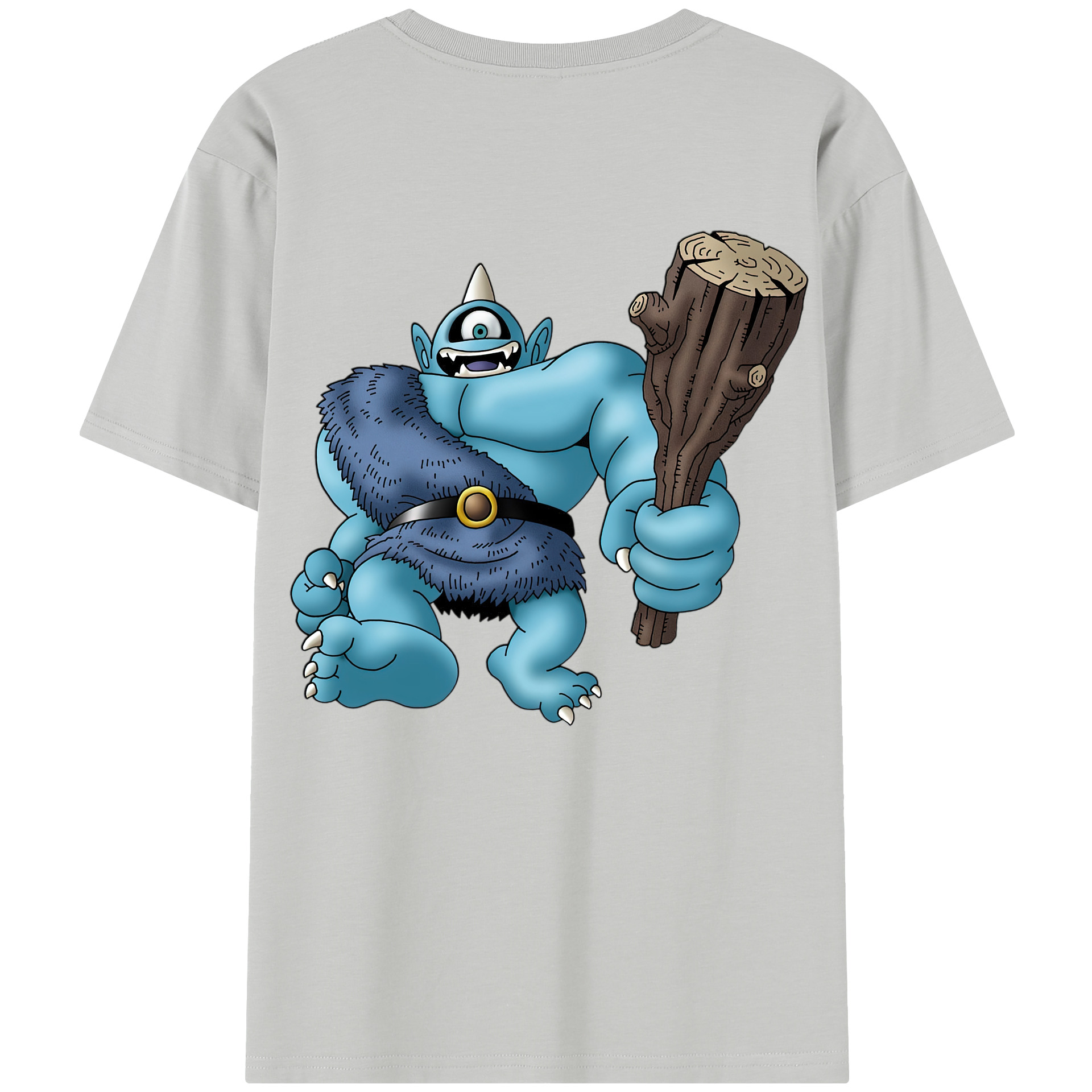 （画像用） ドラゴンクエスト Doragon Kuesuto Dragon Quest レディース半袖Tシャツ(バックプリント)