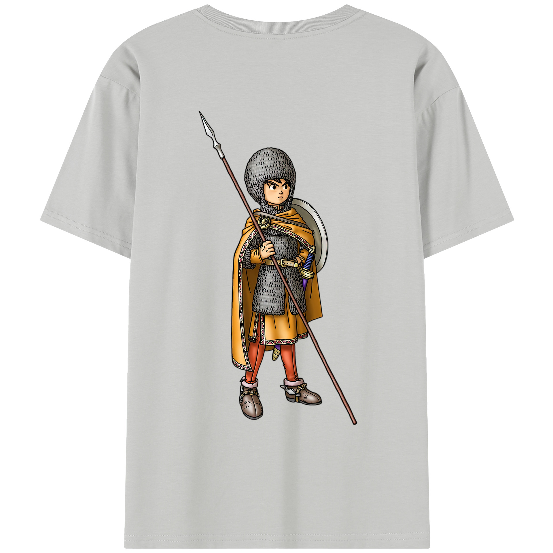 （画像用） ドラゴンクエスト Doragon Kuesuto Dragon Quest レディース半袖Tシャツ(バックプリント)