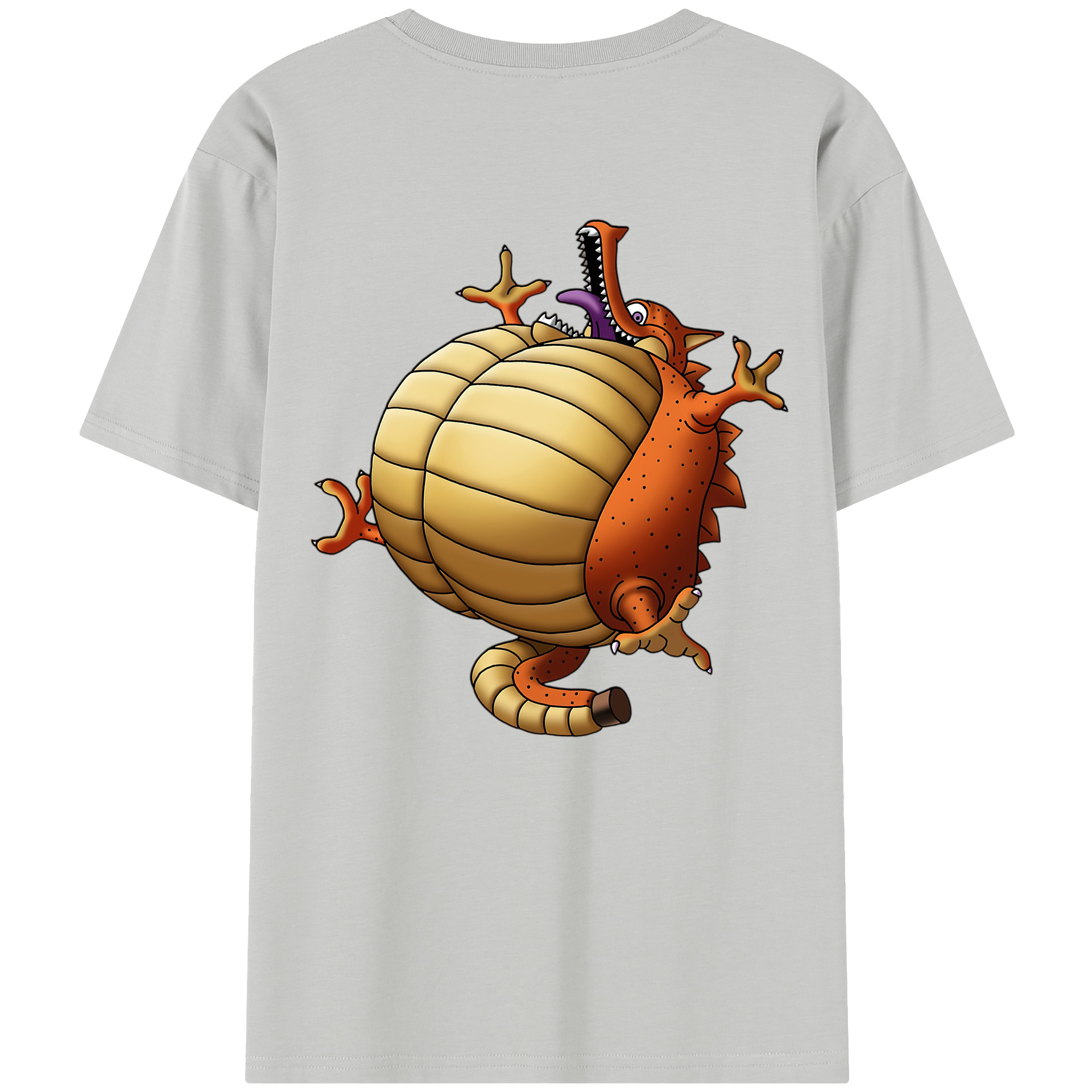 （画像用） ドラゴンクエスト Doragon Kuesuto Dragon Quest レディース半袖Tシャツ(バックプリント)