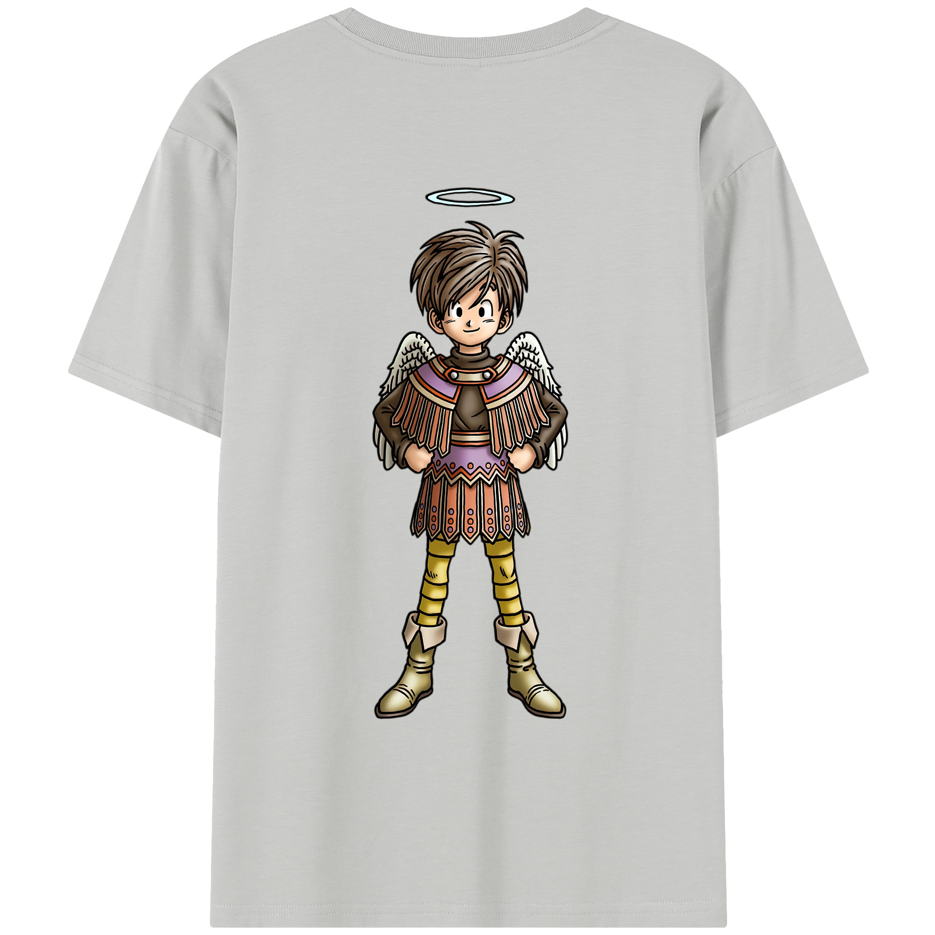 （画像用） ドラゴンクエスト Doragon Kuesuto Dragon Quest レディース半袖Tシャツ(バックプリント)