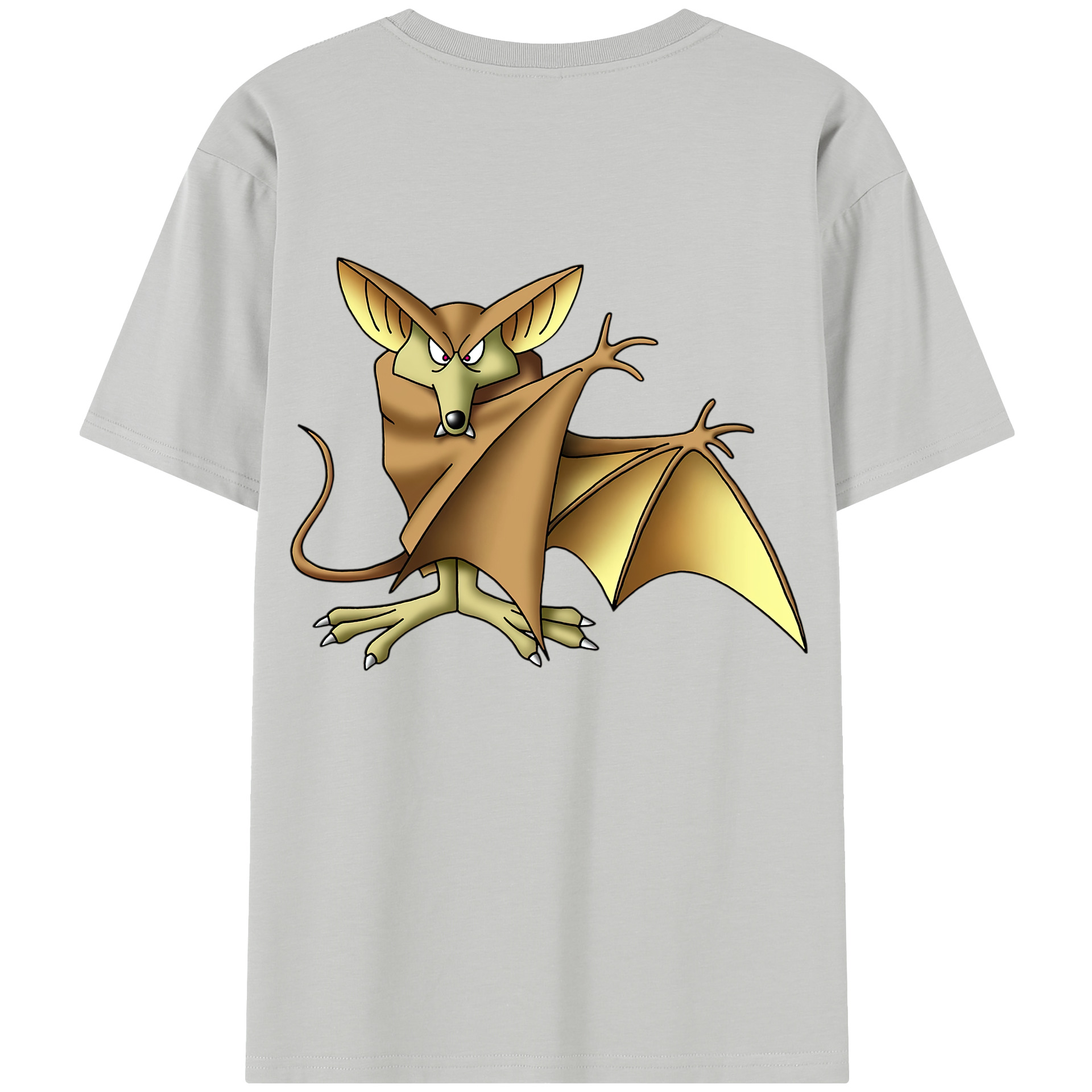（画像用） ドラゴンクエスト Doragon Kuesuto Dragon Quest レディース半袖Tシャツ(バックプリント)